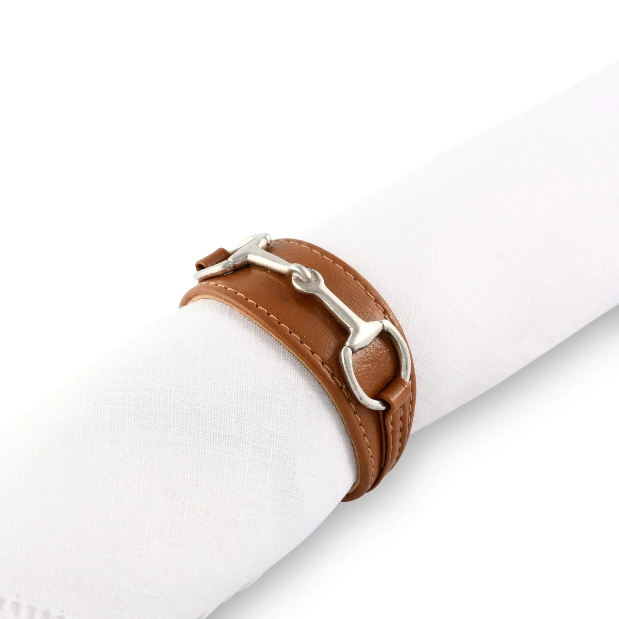 Bit Vegan Leather Napkin Ring - The Mayfair Hall