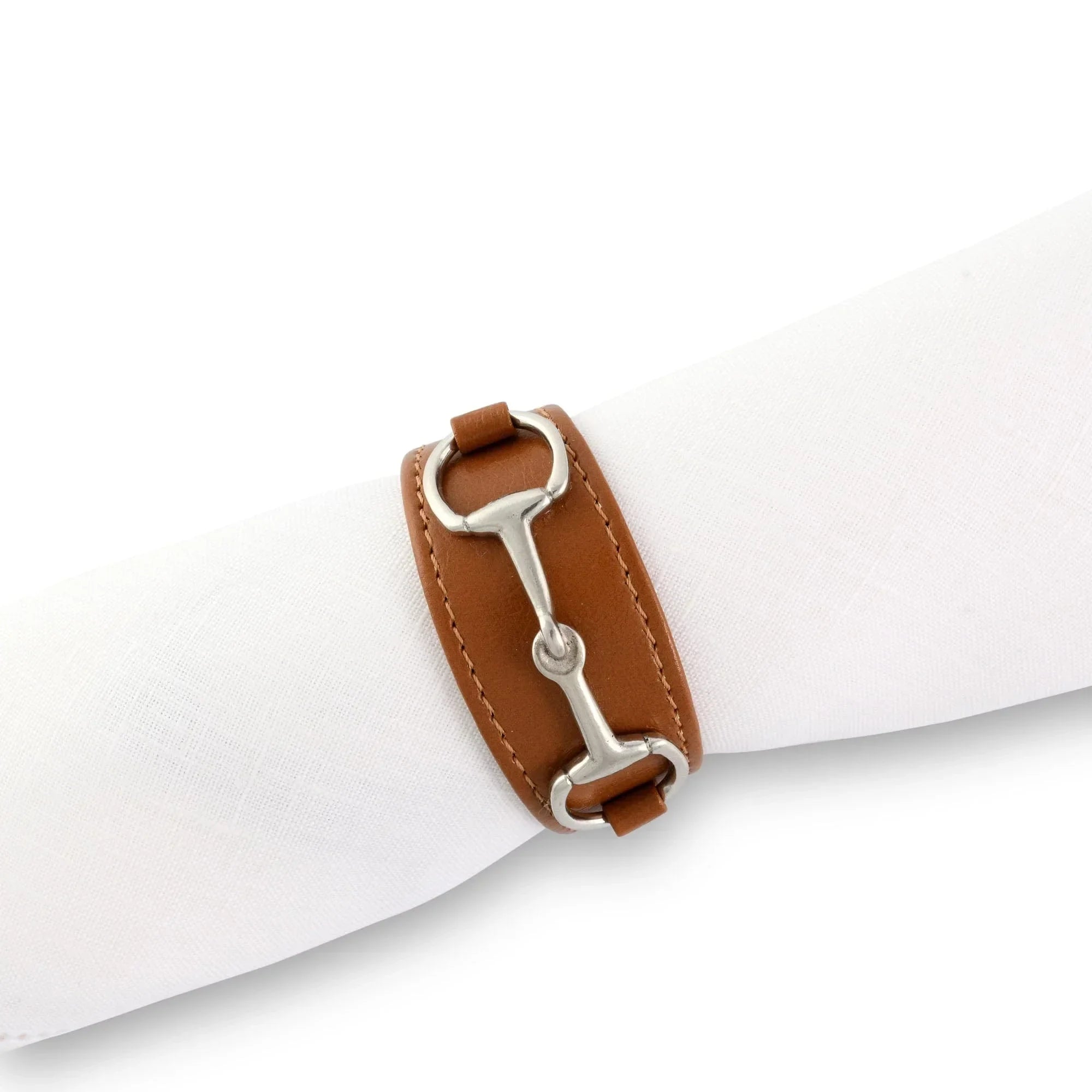 Bit Vegan Leather Napkin Ring - The Mayfair Hall