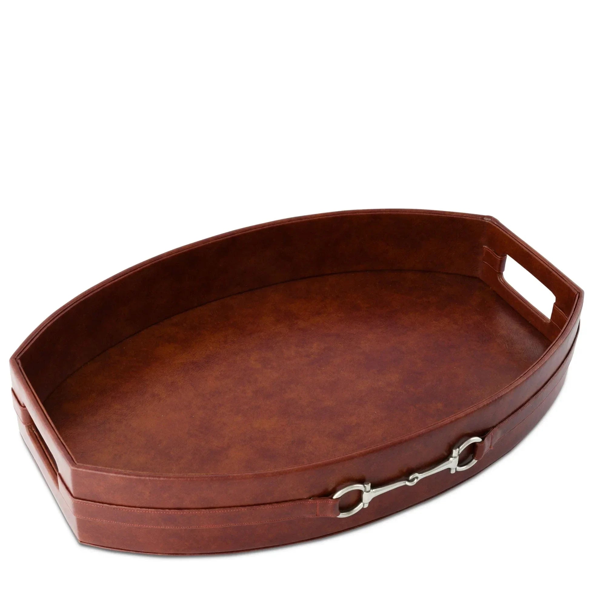 Equestrian Horse Bit Vegan Leather Tray - The Mayfair Hall