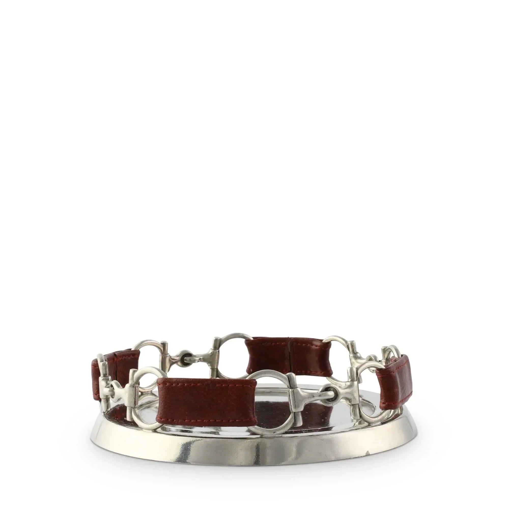 Equestrian Horse Bit Leather Wine Coaster - The Mayfair Hall