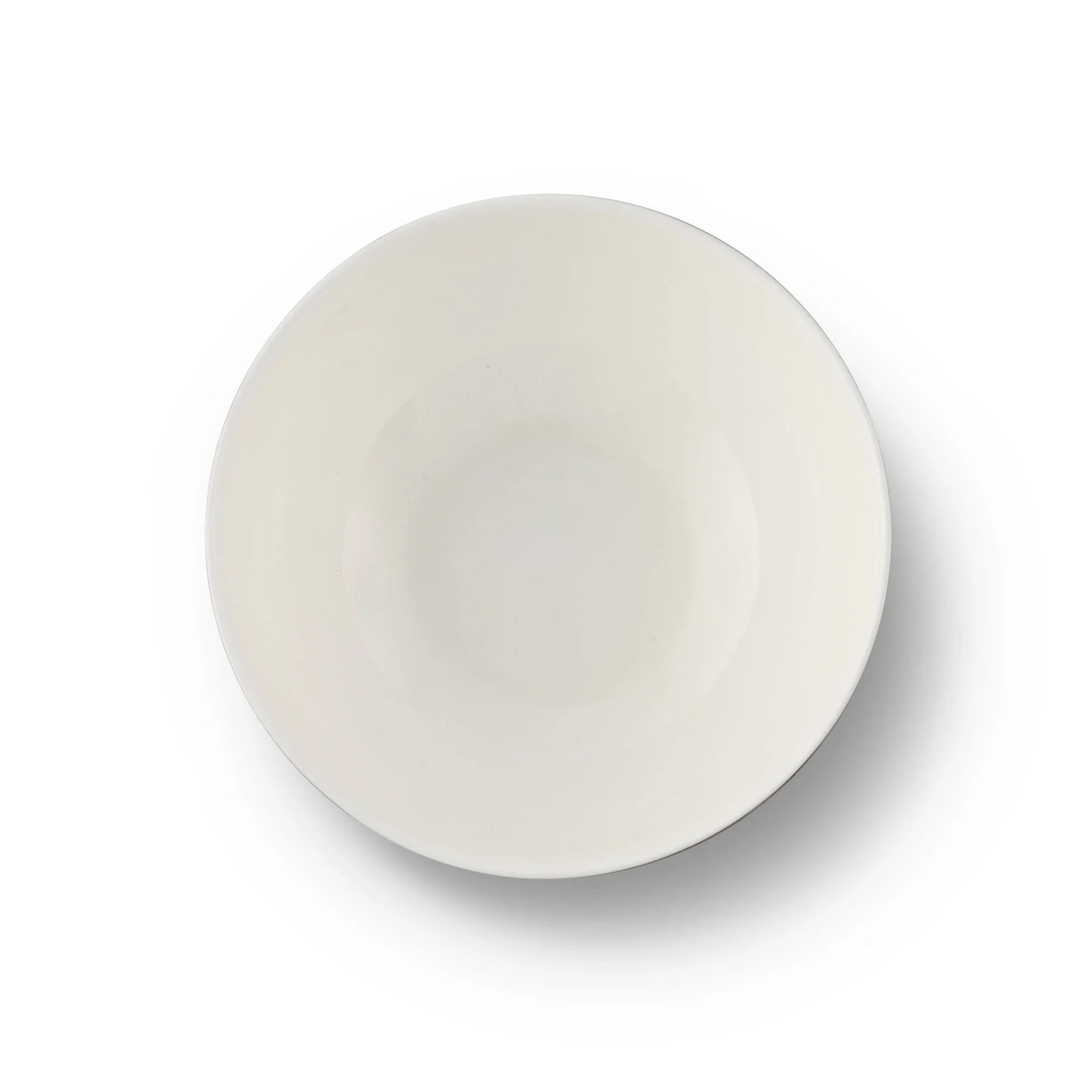Pewter Bit Bone China Round Cereal Bowl Platinum Rim - The Mayfair Hall