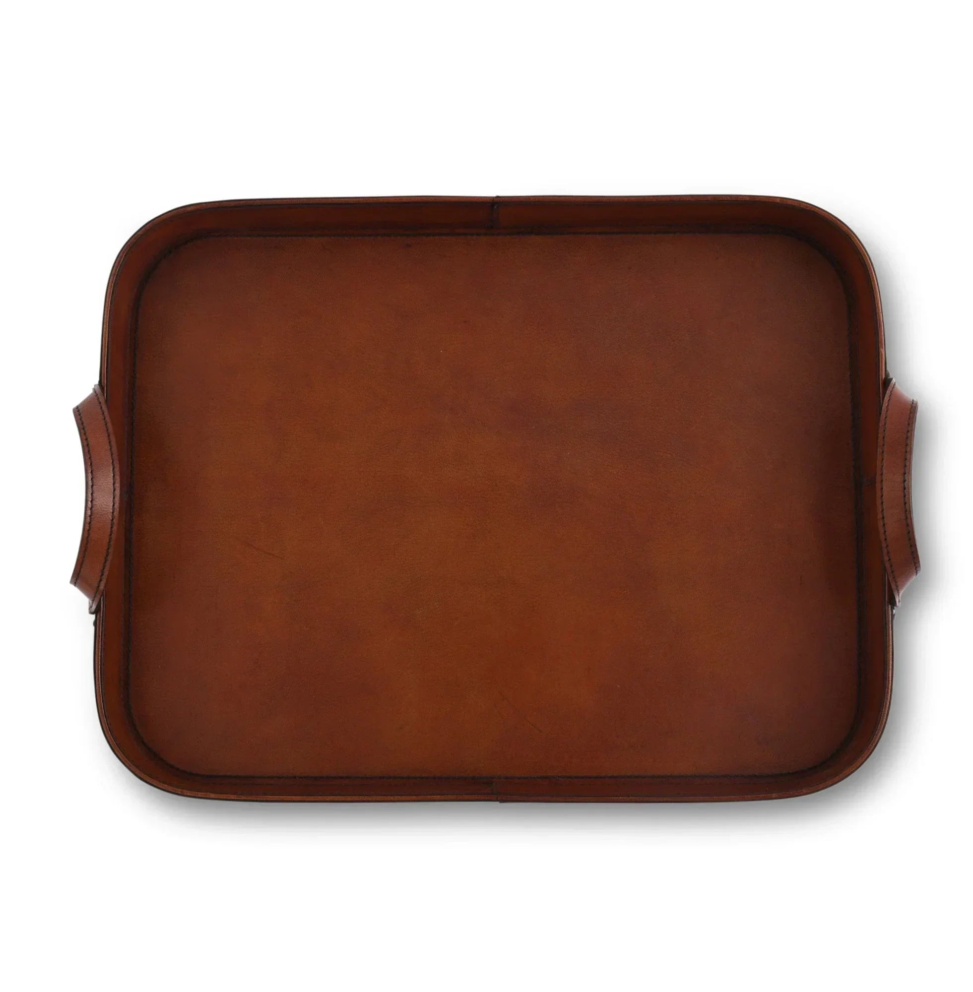 Premium Genuine Leather Bit Serving Tray – Perfect for Entertaining - The Mayfair Hall
