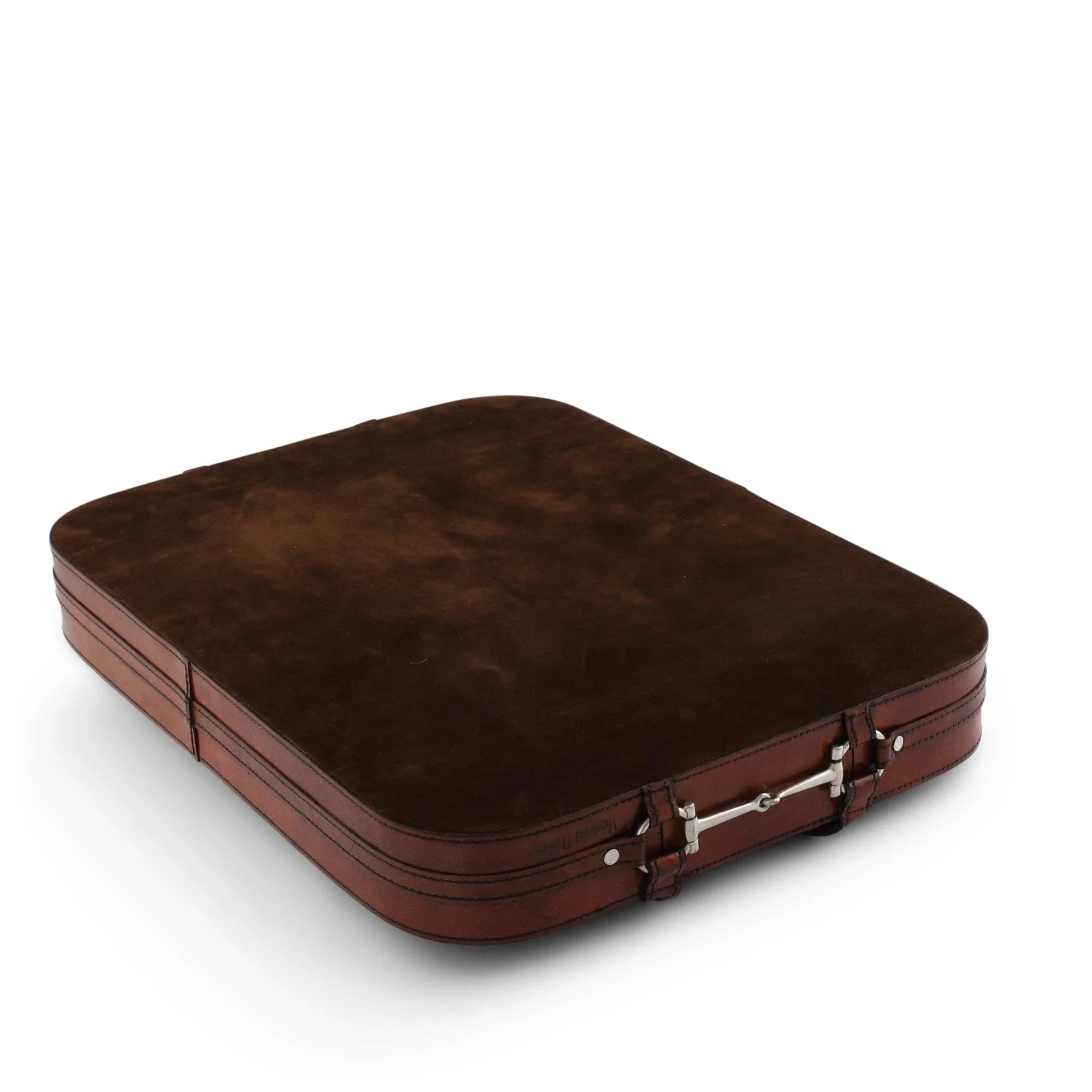 Premium Genuine Leather Bit Serving Tray – Perfect for Entertaining - The Mayfair Hall