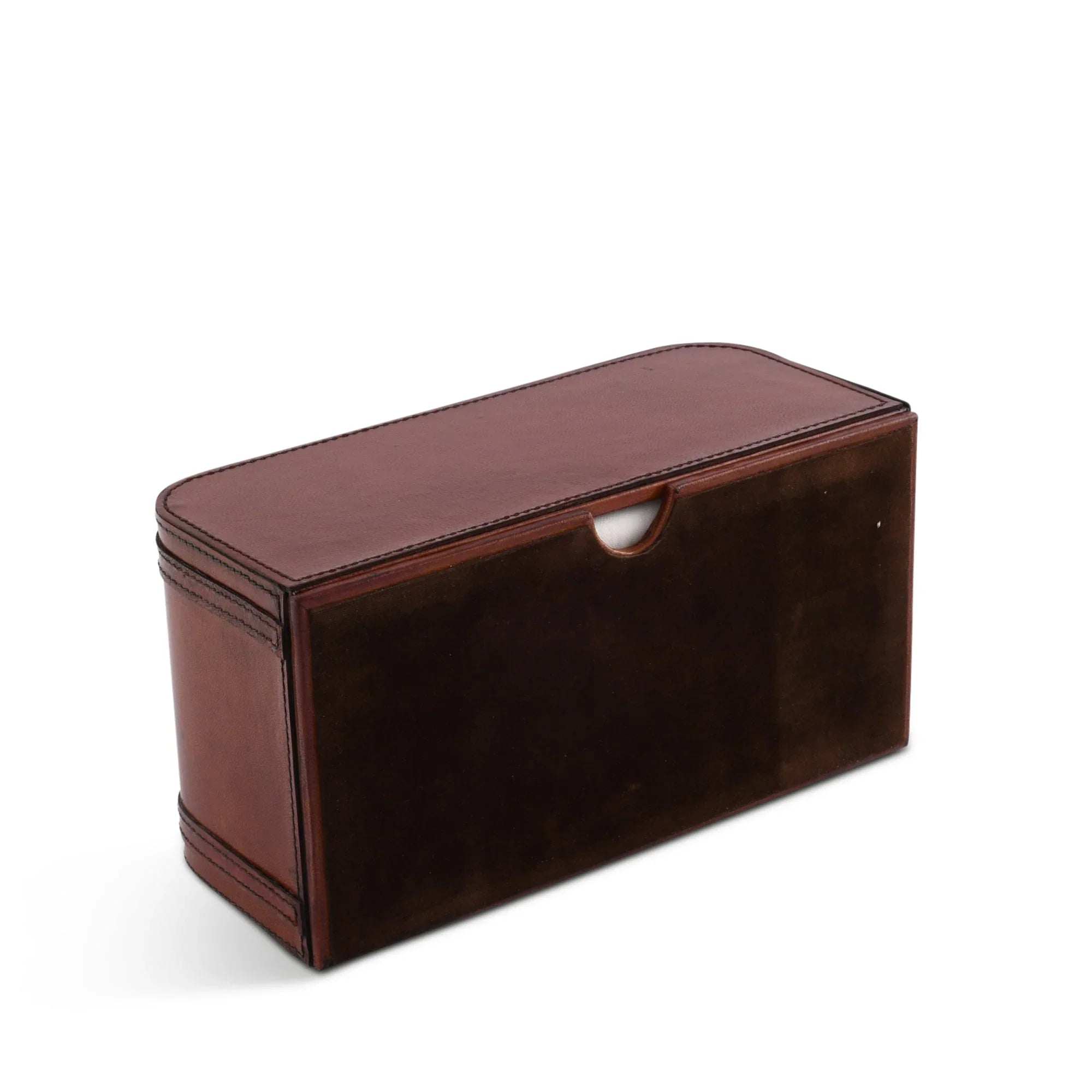 Premium Genuine Leather Bit Tissue Box - The Mayfair Hall