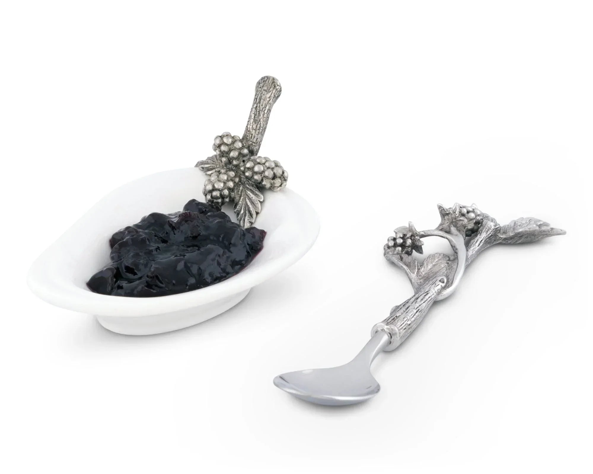 Blackberry Jam Server / Spoon Rest - The Mayfair Hall