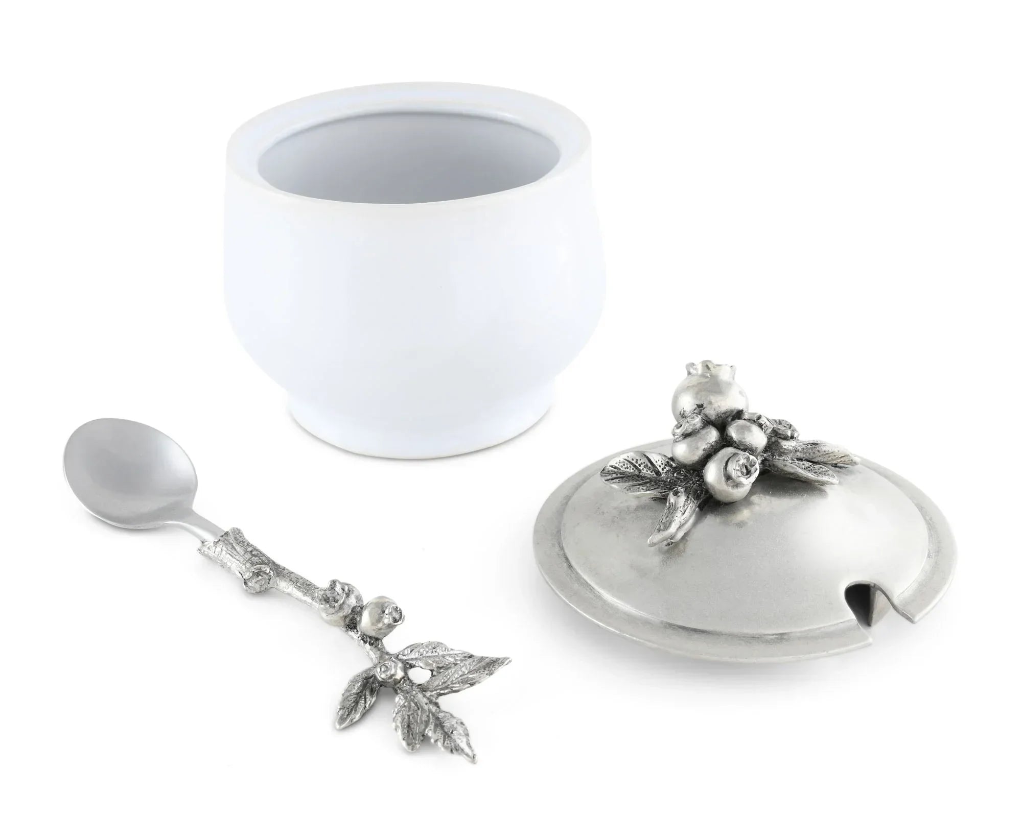 Blueberry Sugar Bowl and Spoon - The Mayfair Hall