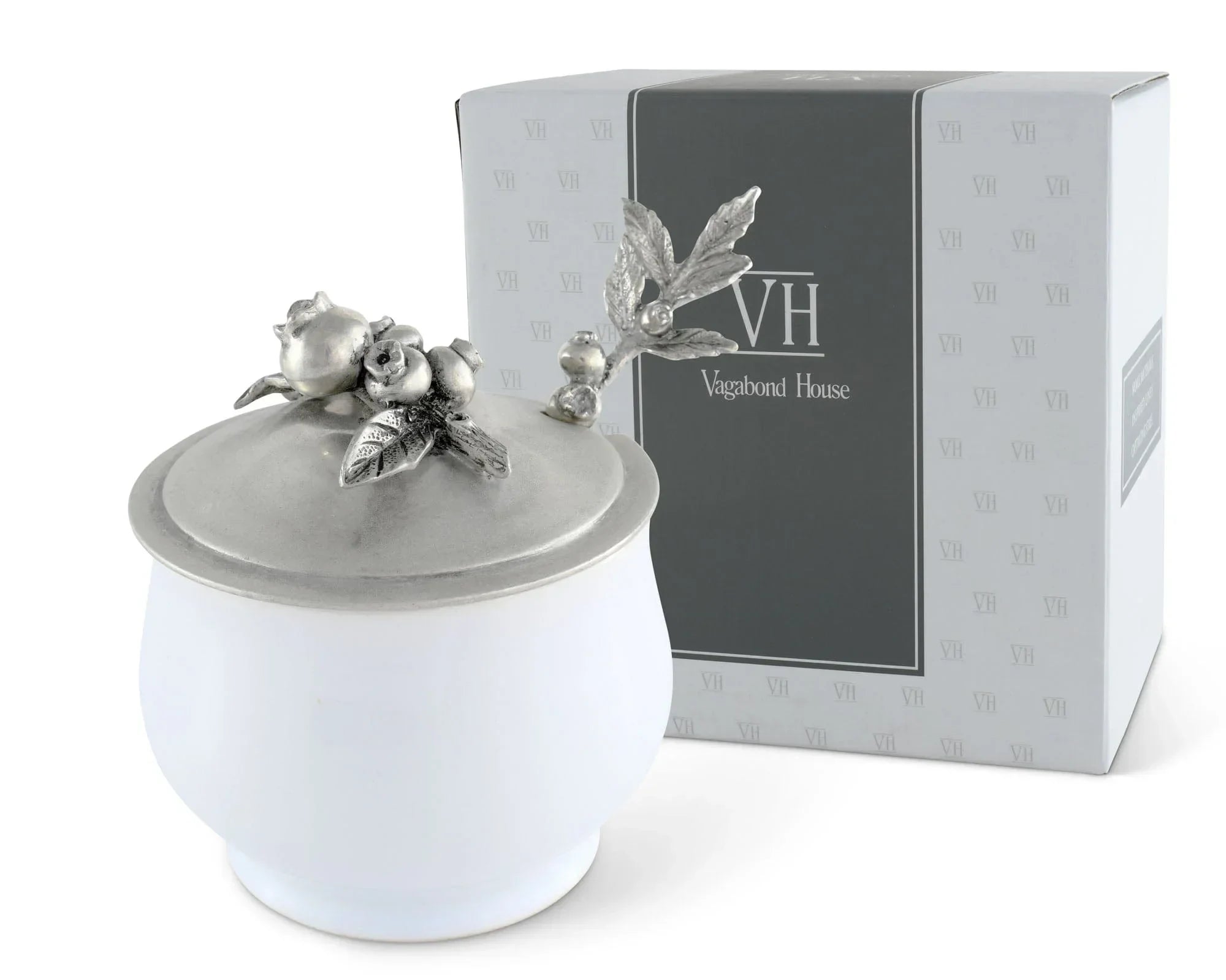 Blueberry Sugar Bowl and Spoon - The Mayfair Hall