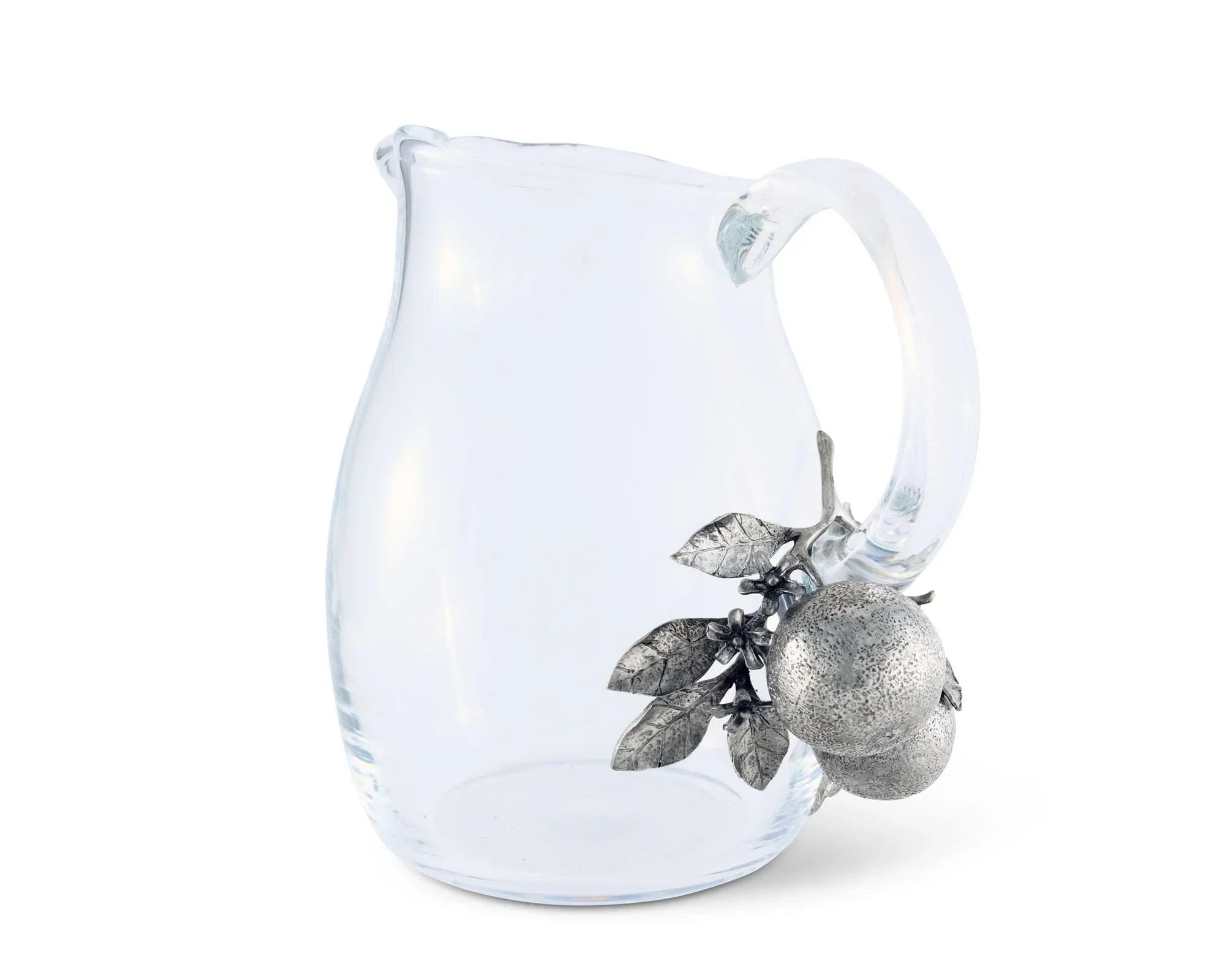 Orange Blooms Glass Pitcher - The Mayfair Hall