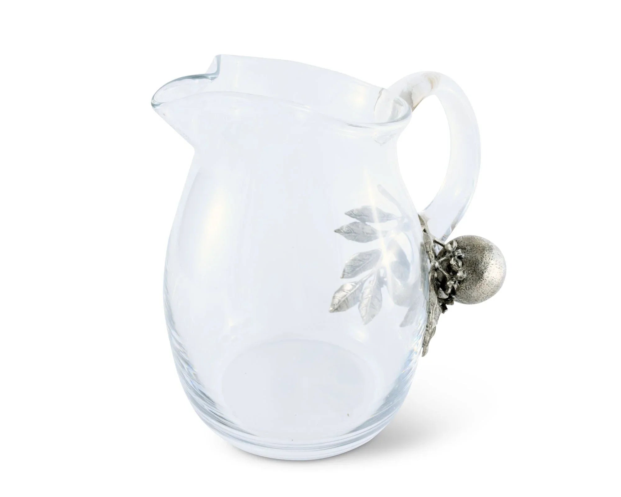 Orange Blooms Glass Pitcher - The Mayfair Hall