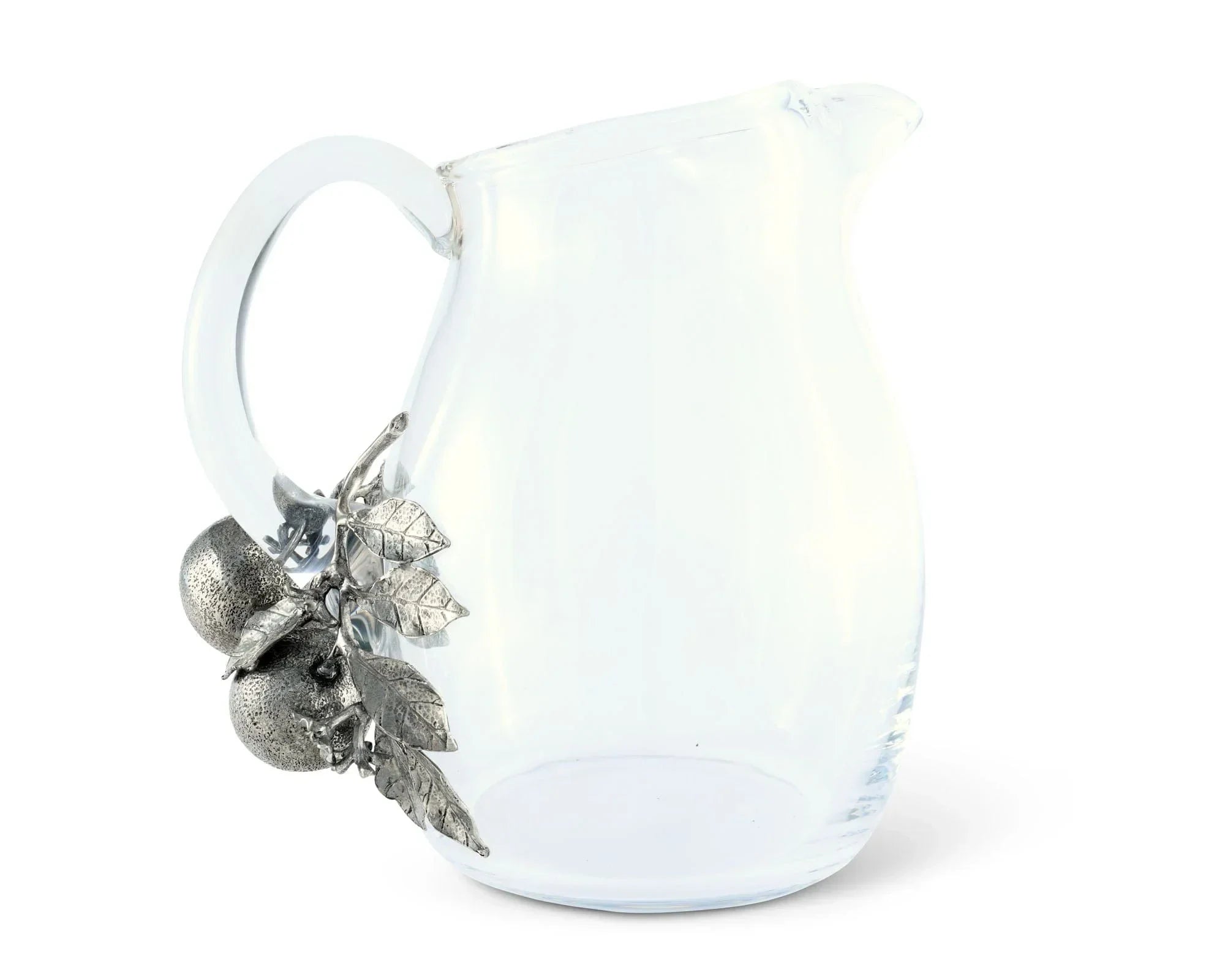 Orange Blooms Glass Pitcher - The Mayfair Hall