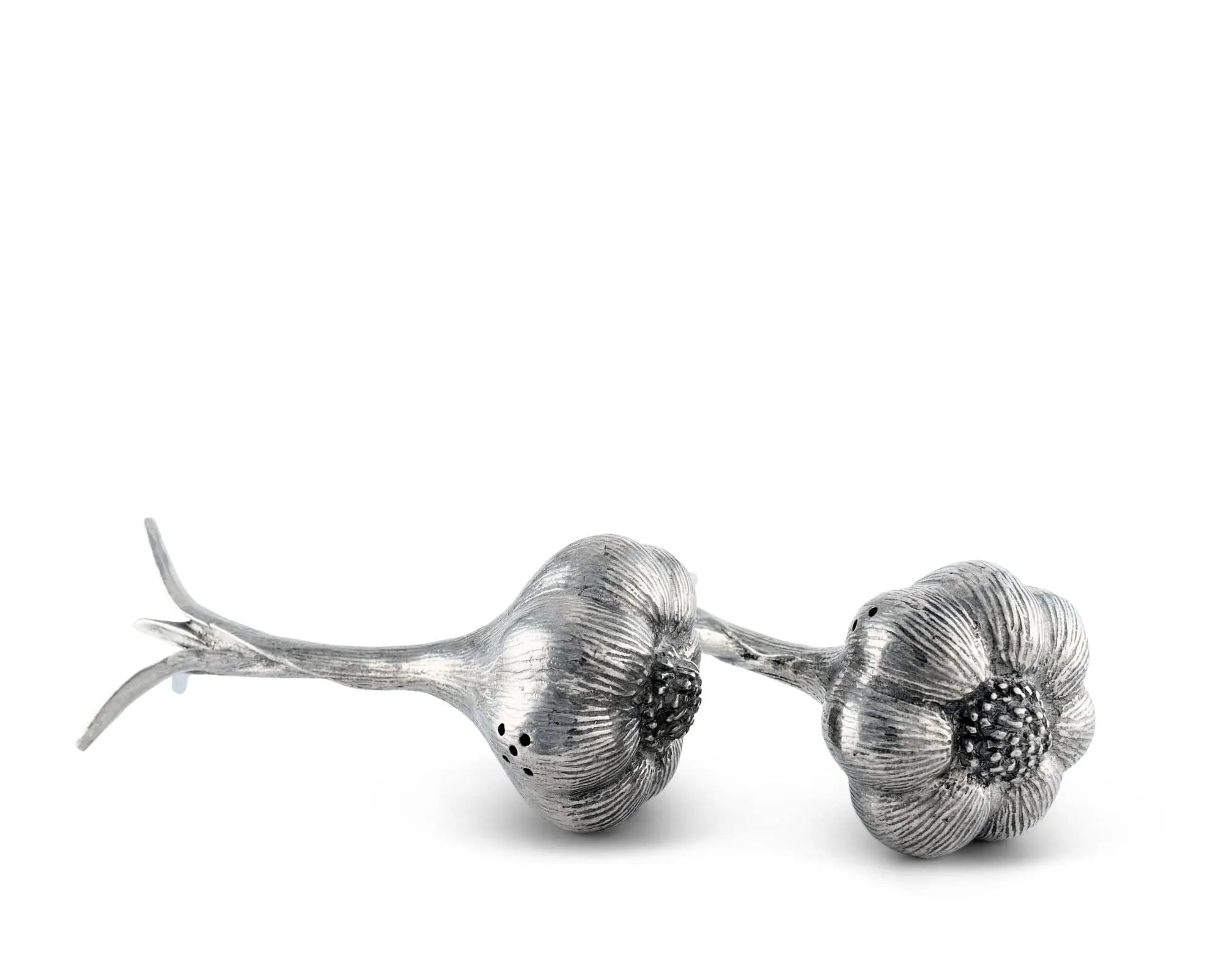 Pewter Garlic Salt & Pepper Set - The Mayfair Hall