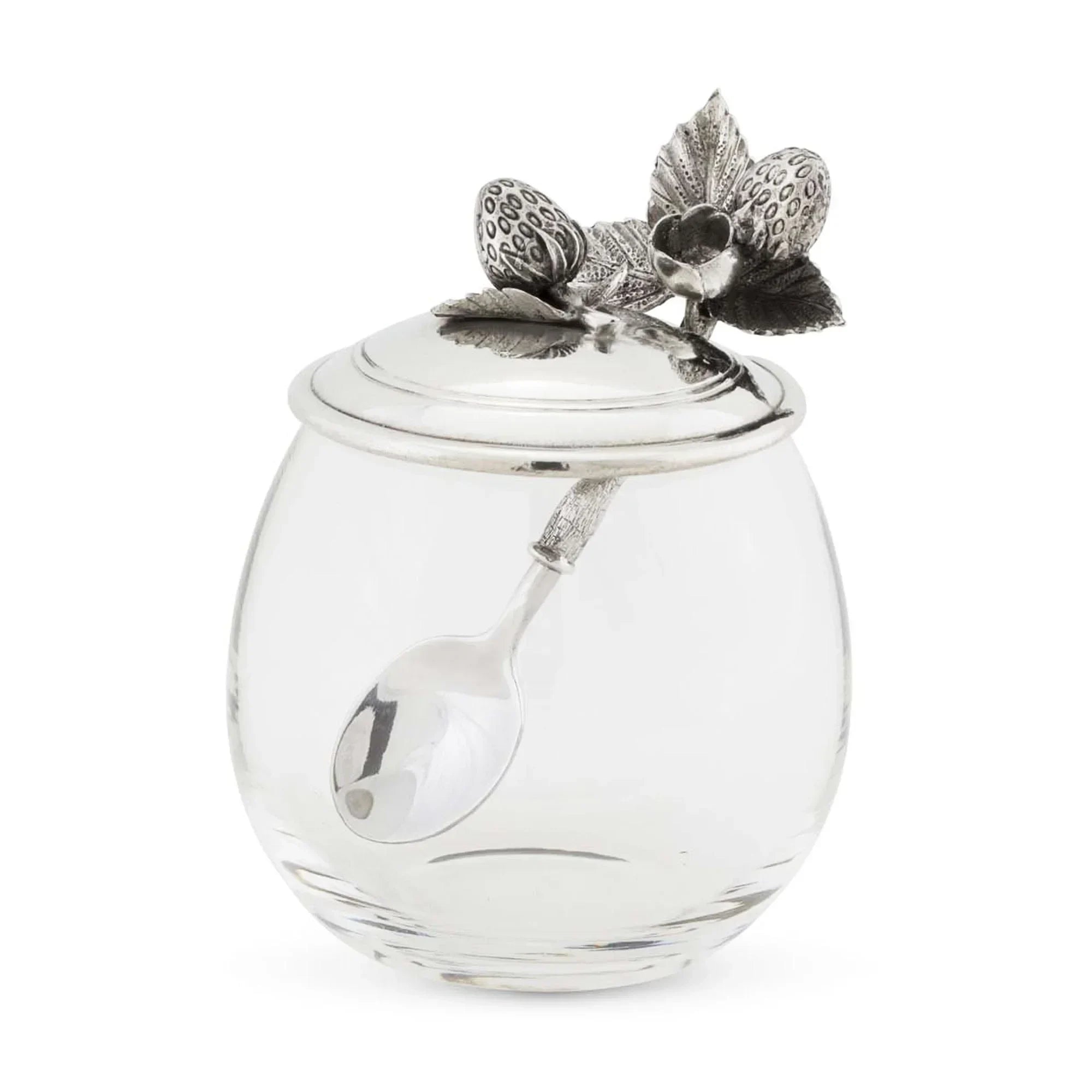 Strawberry Jam Jar with Spoon - The Mayfair Hall