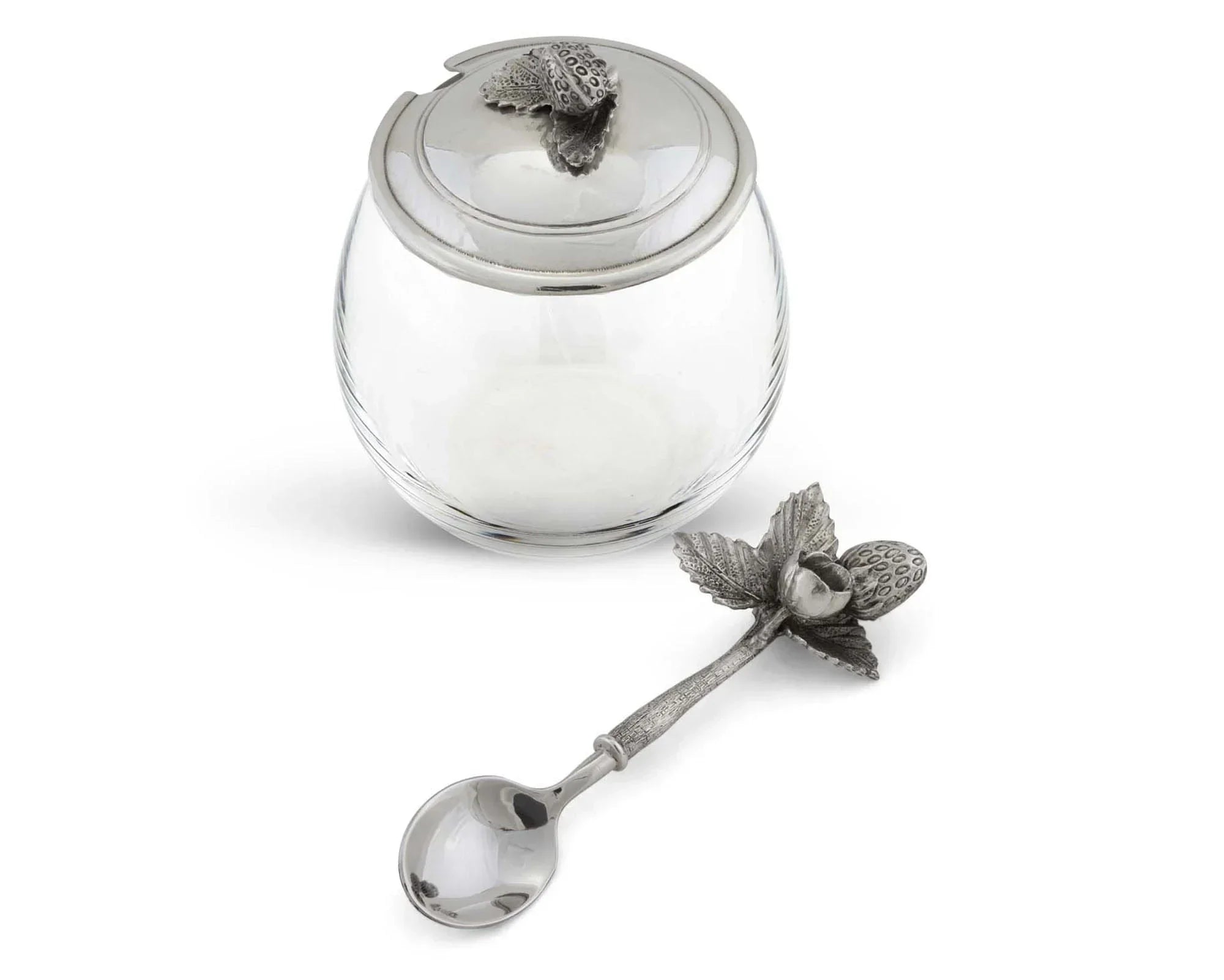 Strawberry Jam Jar with Spoon - The Mayfair Hall