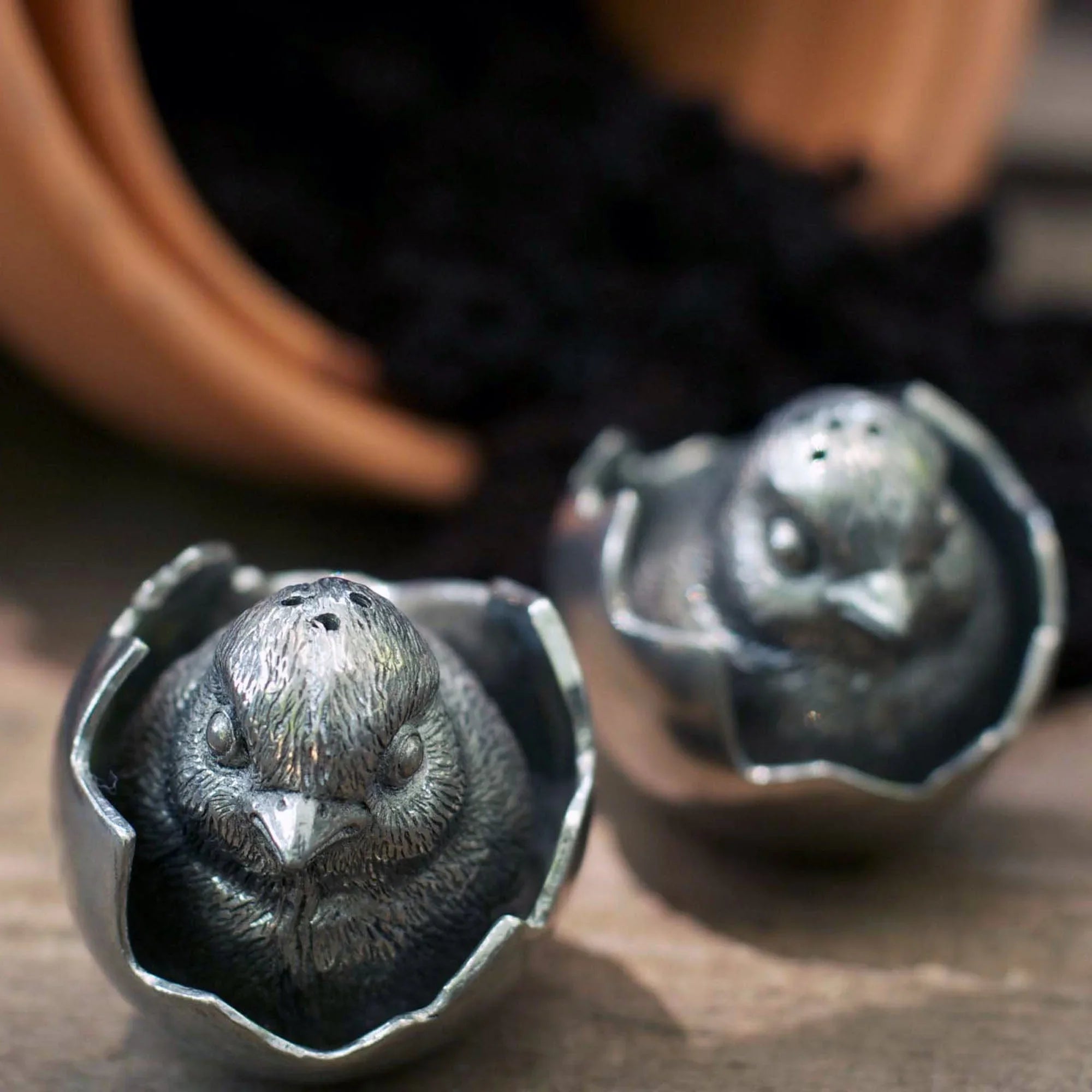 Chicks in Eggs Salt & Pepper Set - The Mayfair Hall