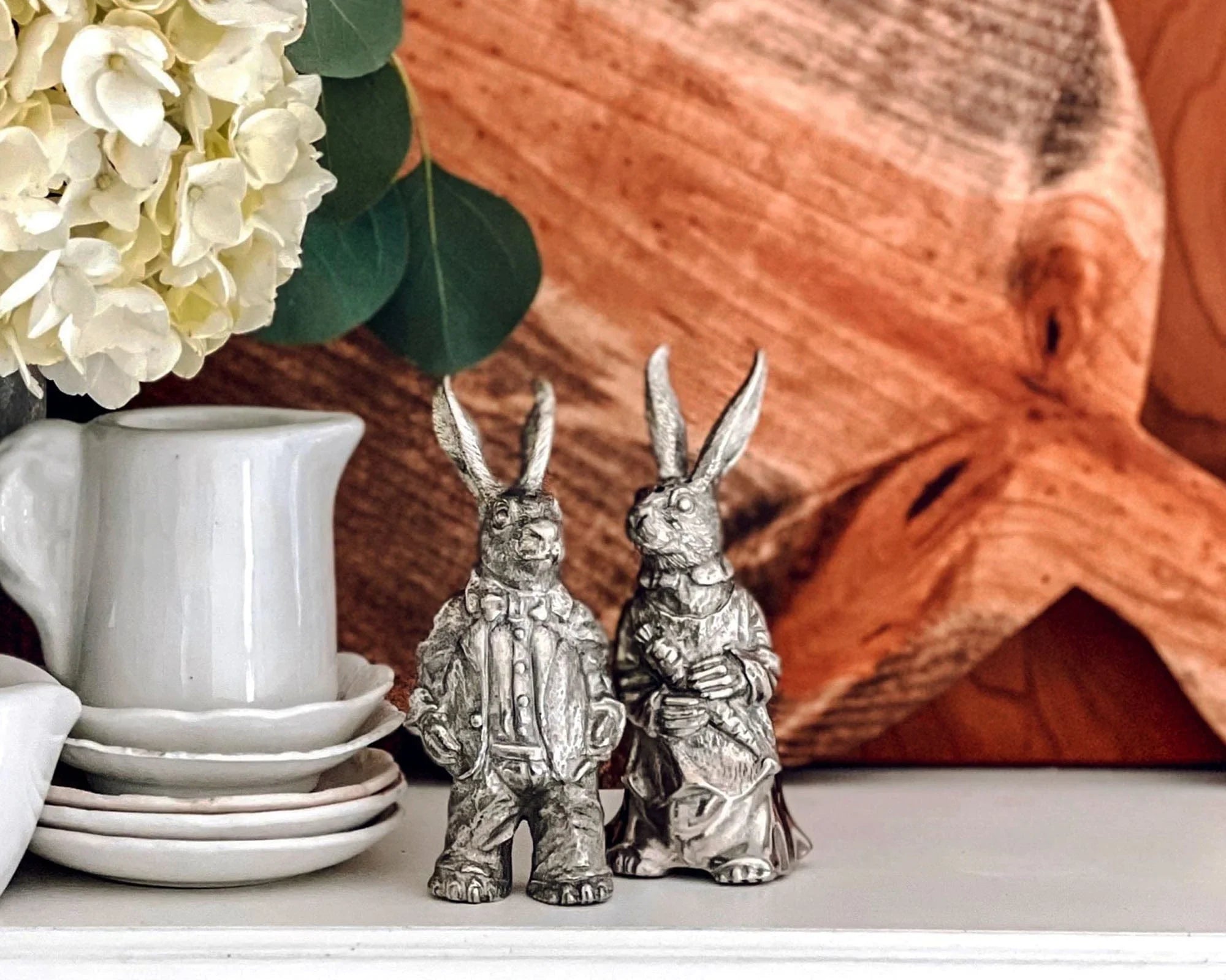 Dressed Rabbits Salt & Pepper Set - The Mayfair Hall