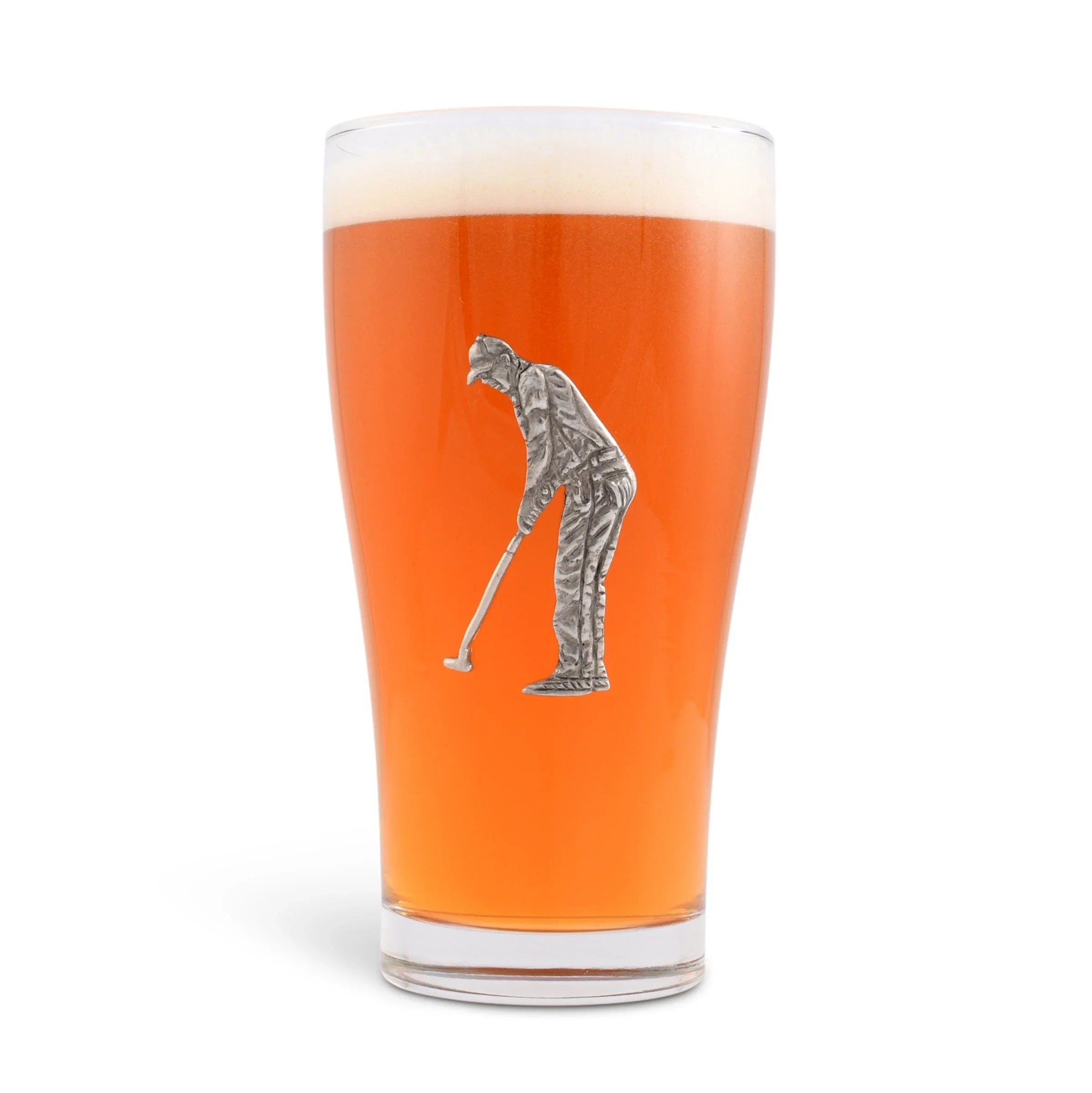 Golfer Beer Glass - The Mayfair Hall