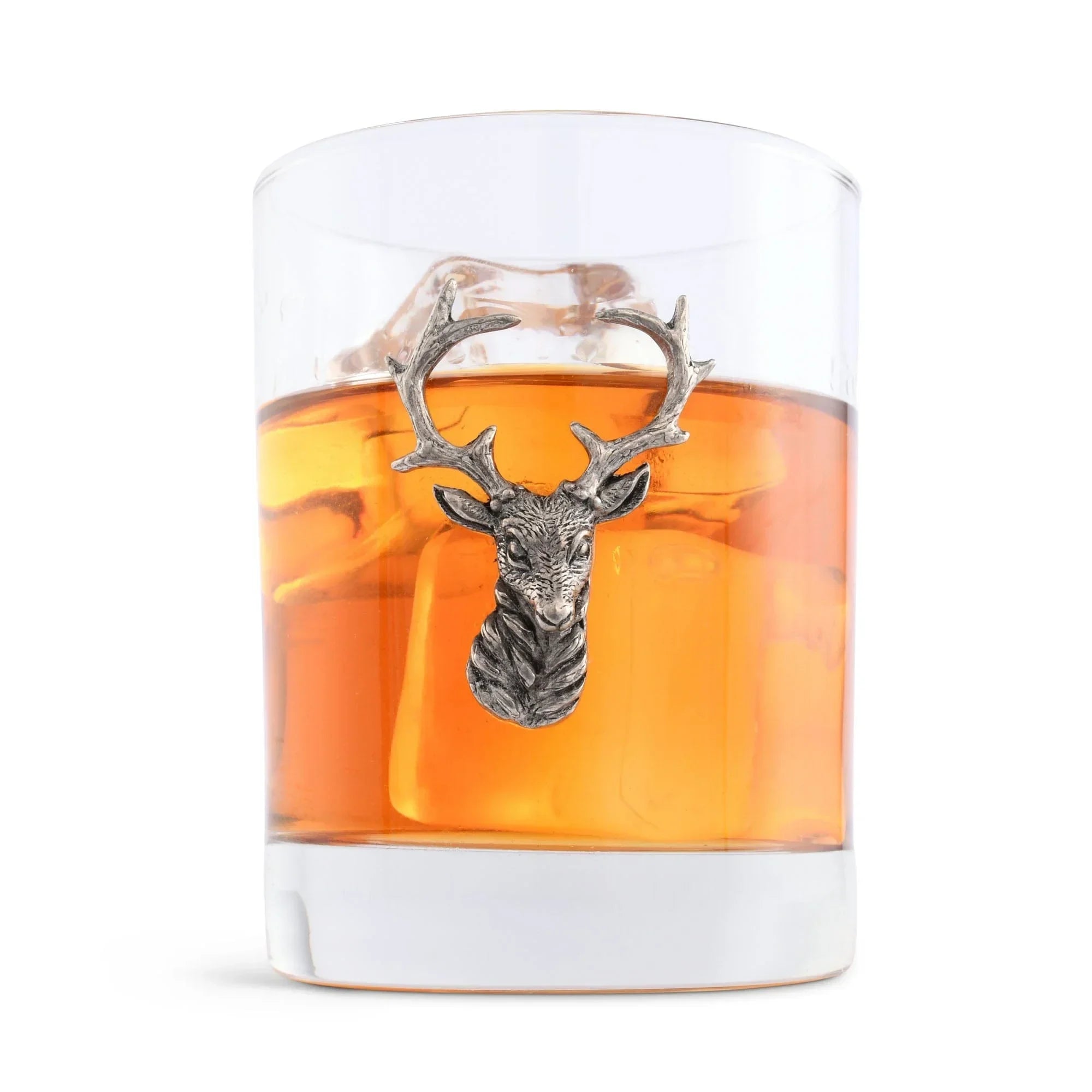 Elk Head Double Old Fashion Bar Glass - The Mayfair Hall