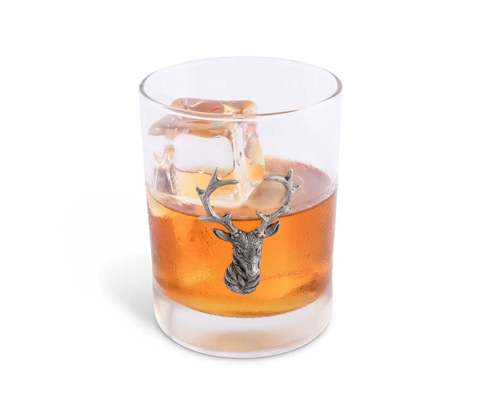 Elk Head Double Old Fashion Bar Glass - The Mayfair Hall