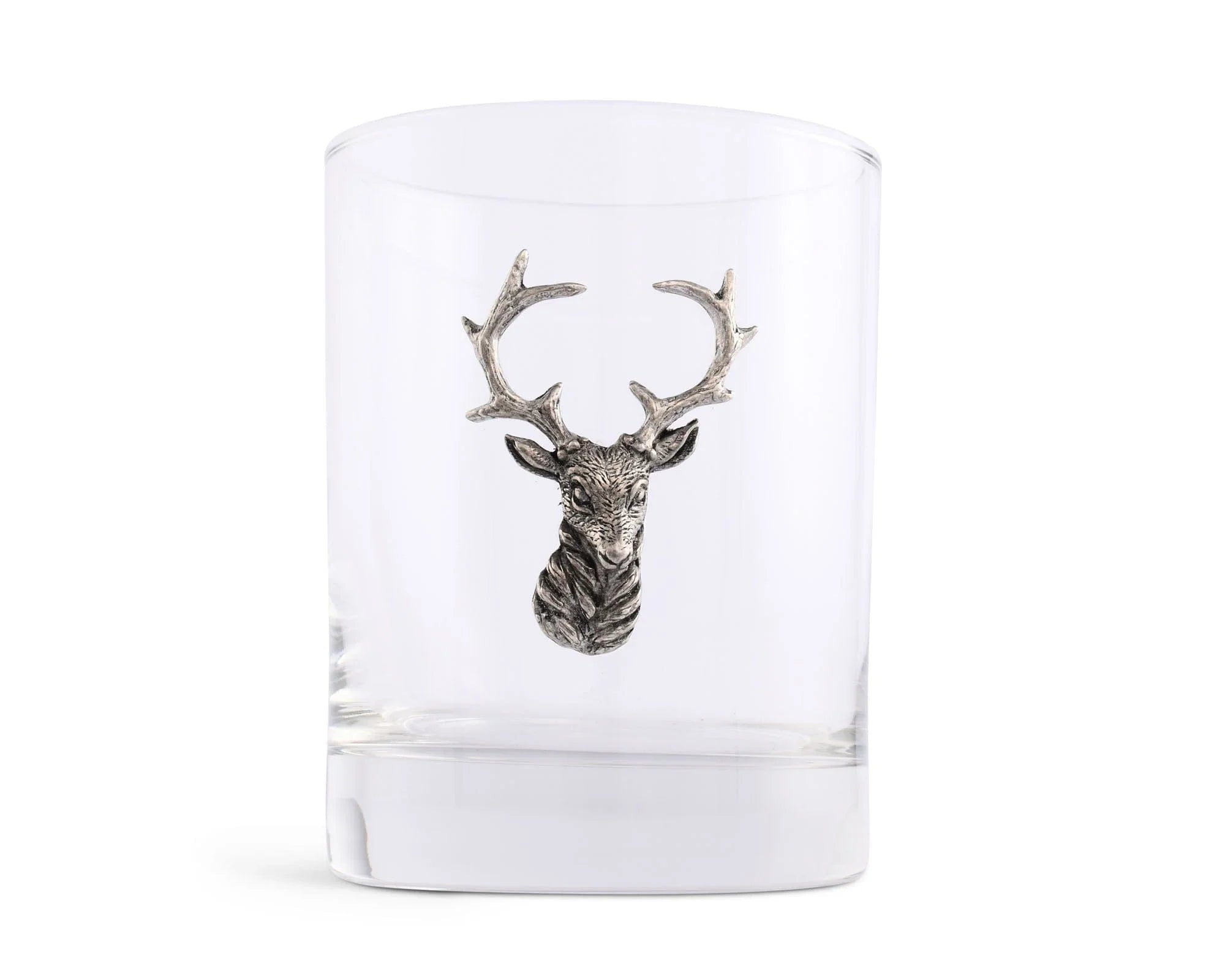 Elk Head Double Old Fashion Bar Glass - The Mayfair Hall