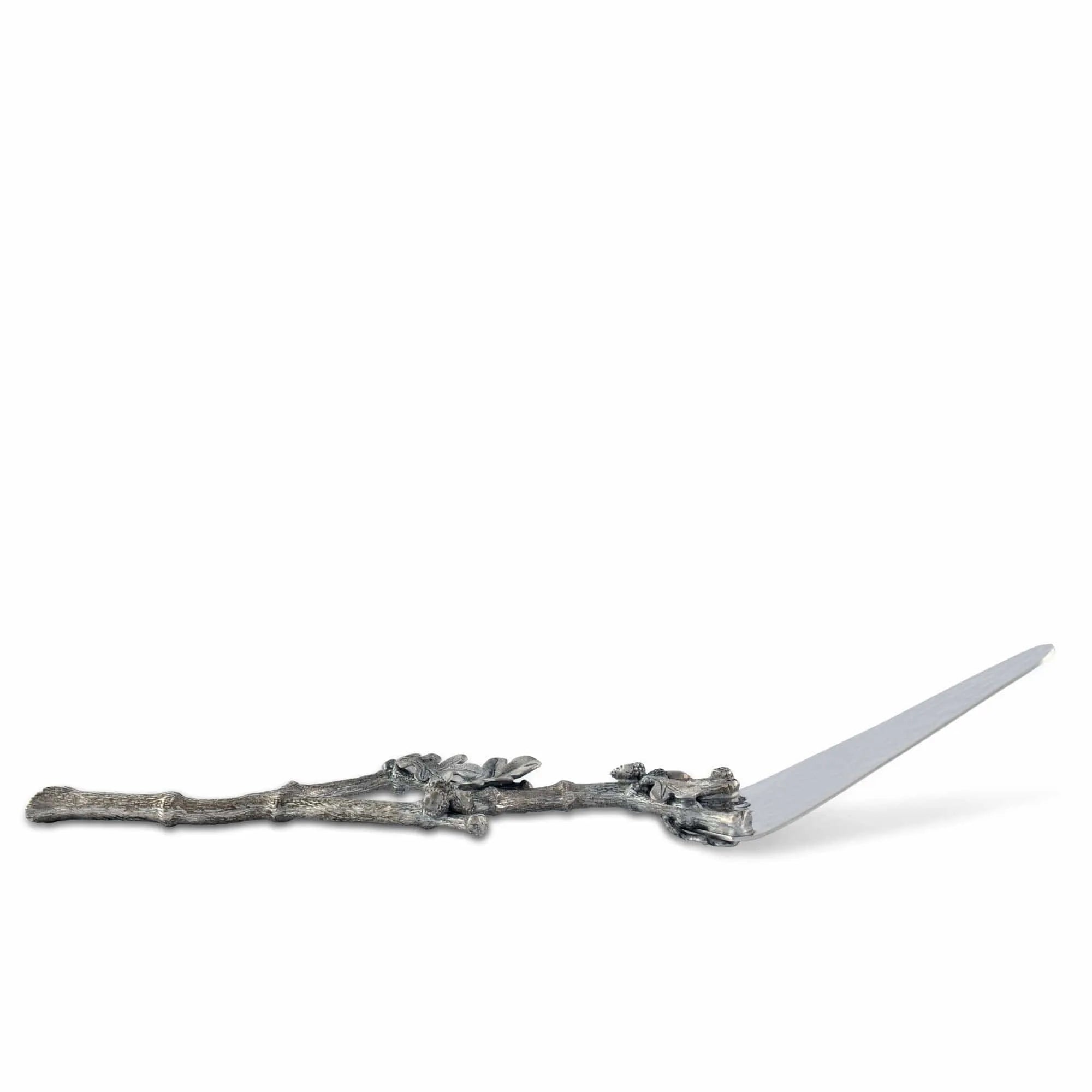 Acorn & Oak Leaf Handle Pie Server - The Mayfair Hall