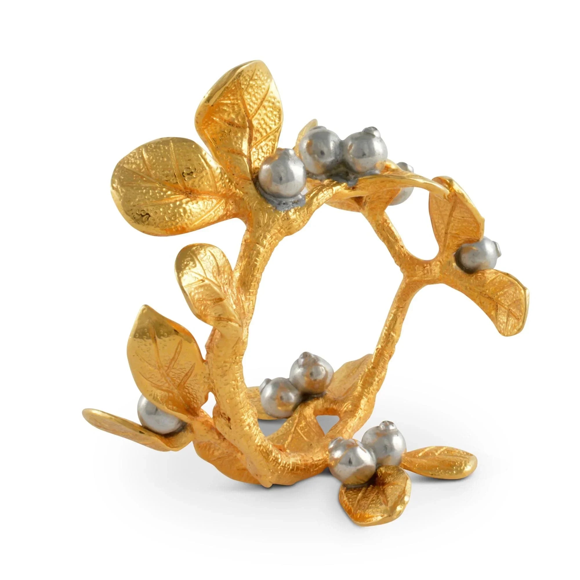 Golden Winter Berry Napkin Ring - The Mayfair Hall