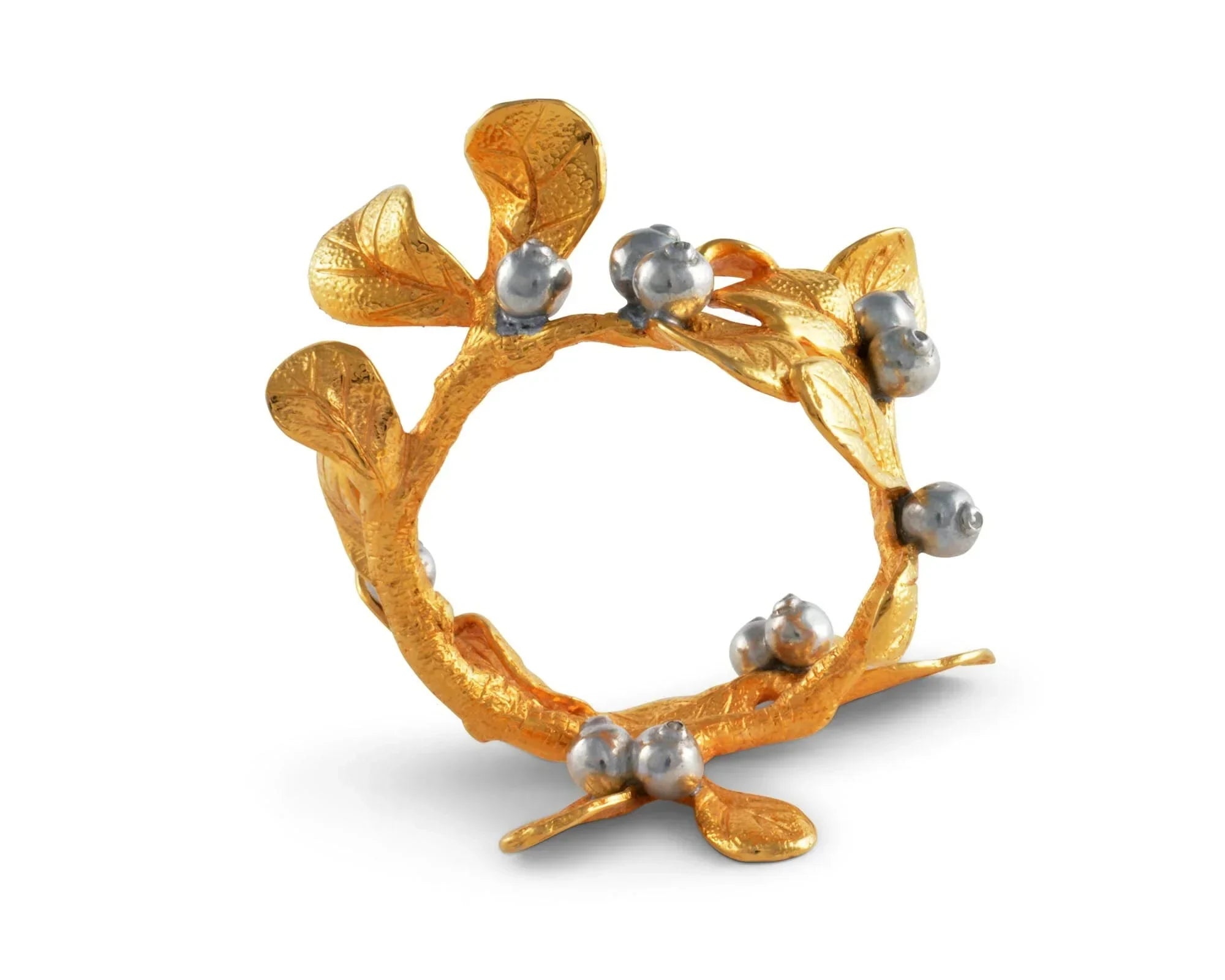 Golden Winter Berry Napkin Ring - The Mayfair Hall