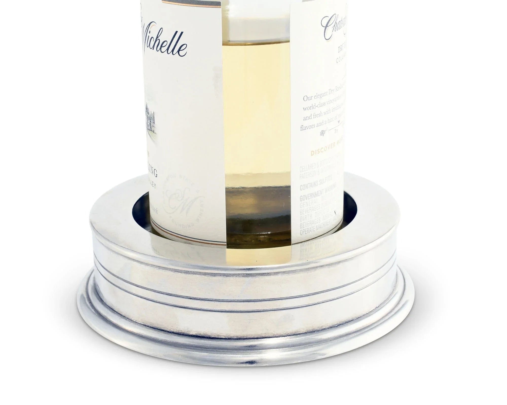 Classic Pewter Wine Coaster - The Mayfair Hall