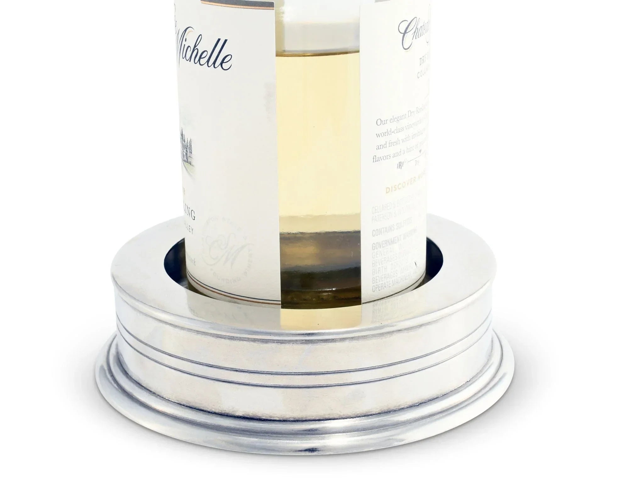 Classic Pewter Wine Coaster - The Mayfair Hall