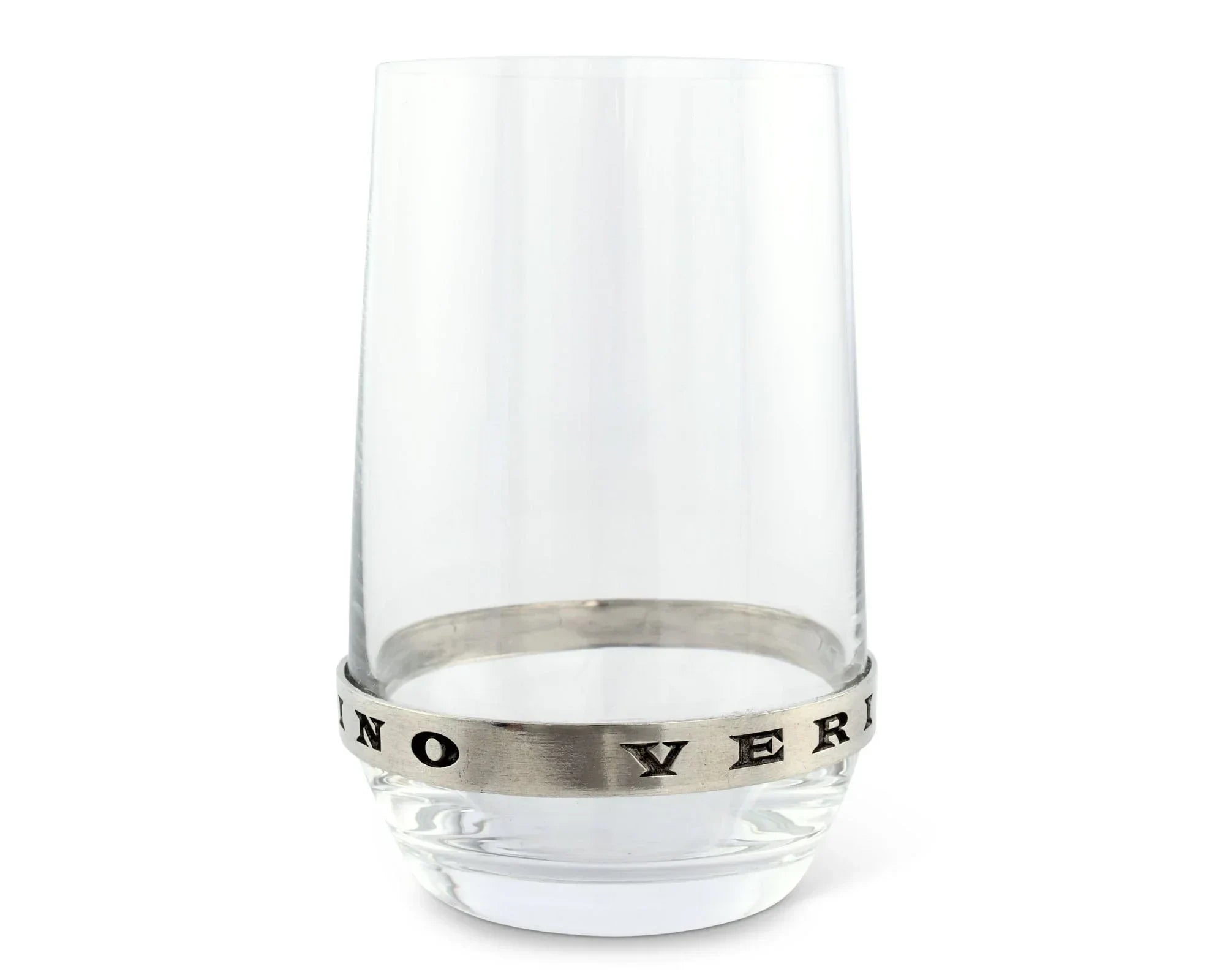 In Vino Veritas Stemless White Wine Glass - The Mayfair Hall