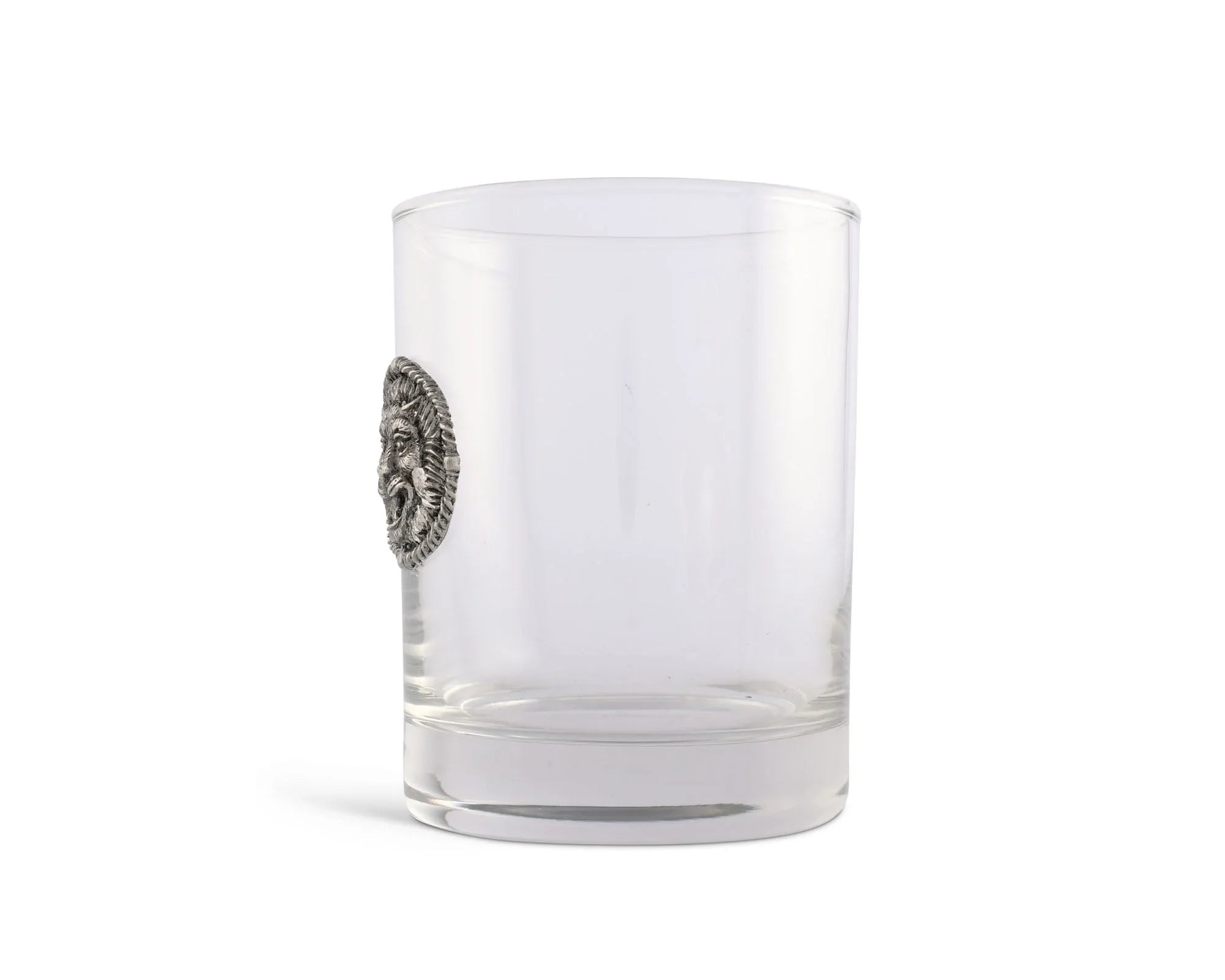 Lion Head Double Old Fashion Bar Glass - The Mayfair Hall