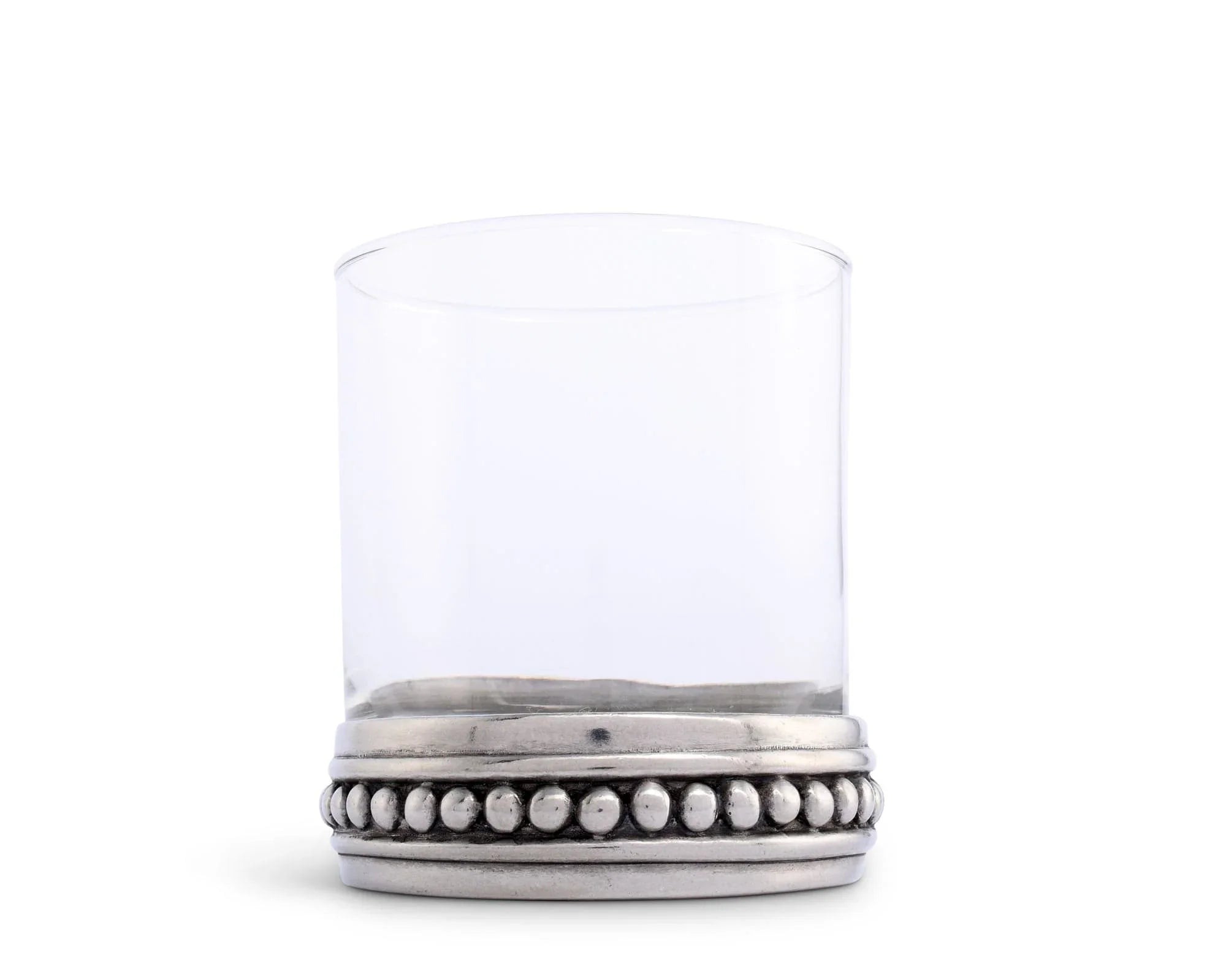 Medici Beading Double Old Fashion Bar Glass - The Mayfair Hall
