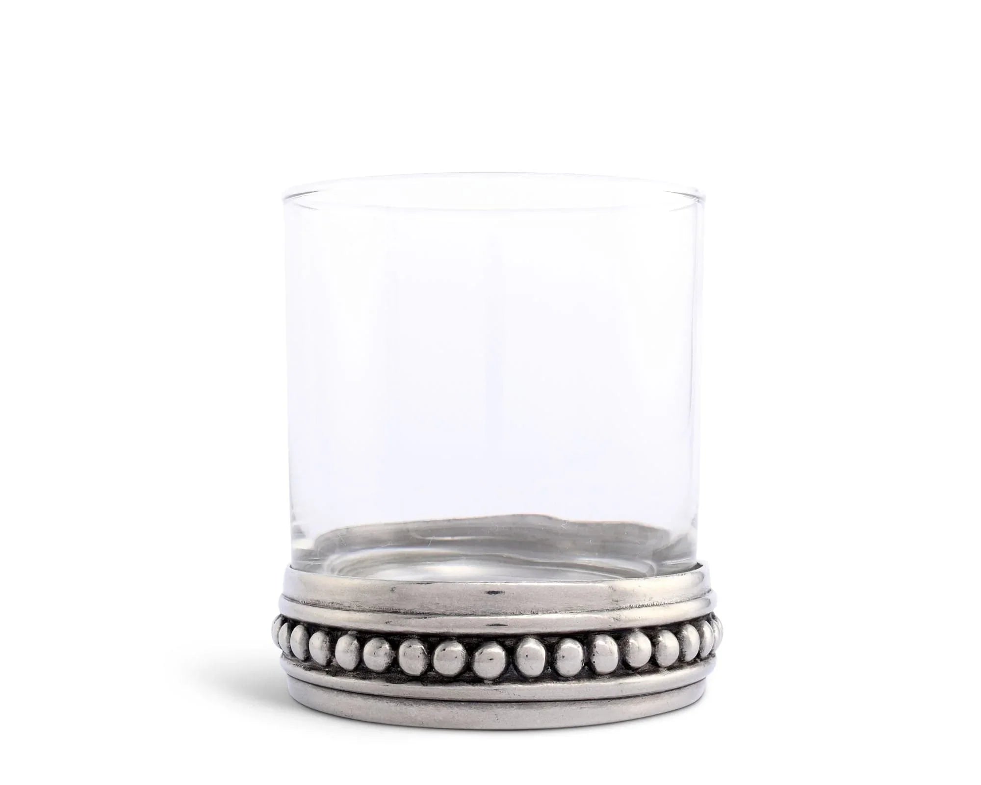 Medici Beading Double Old Fashion Bar Glass - The Mayfair Hall
