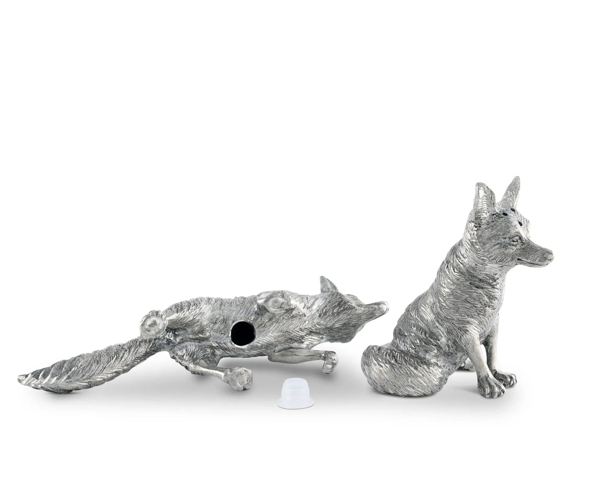 Pewter Foxes Salt & Pepper Set - The Mayfair Hall
