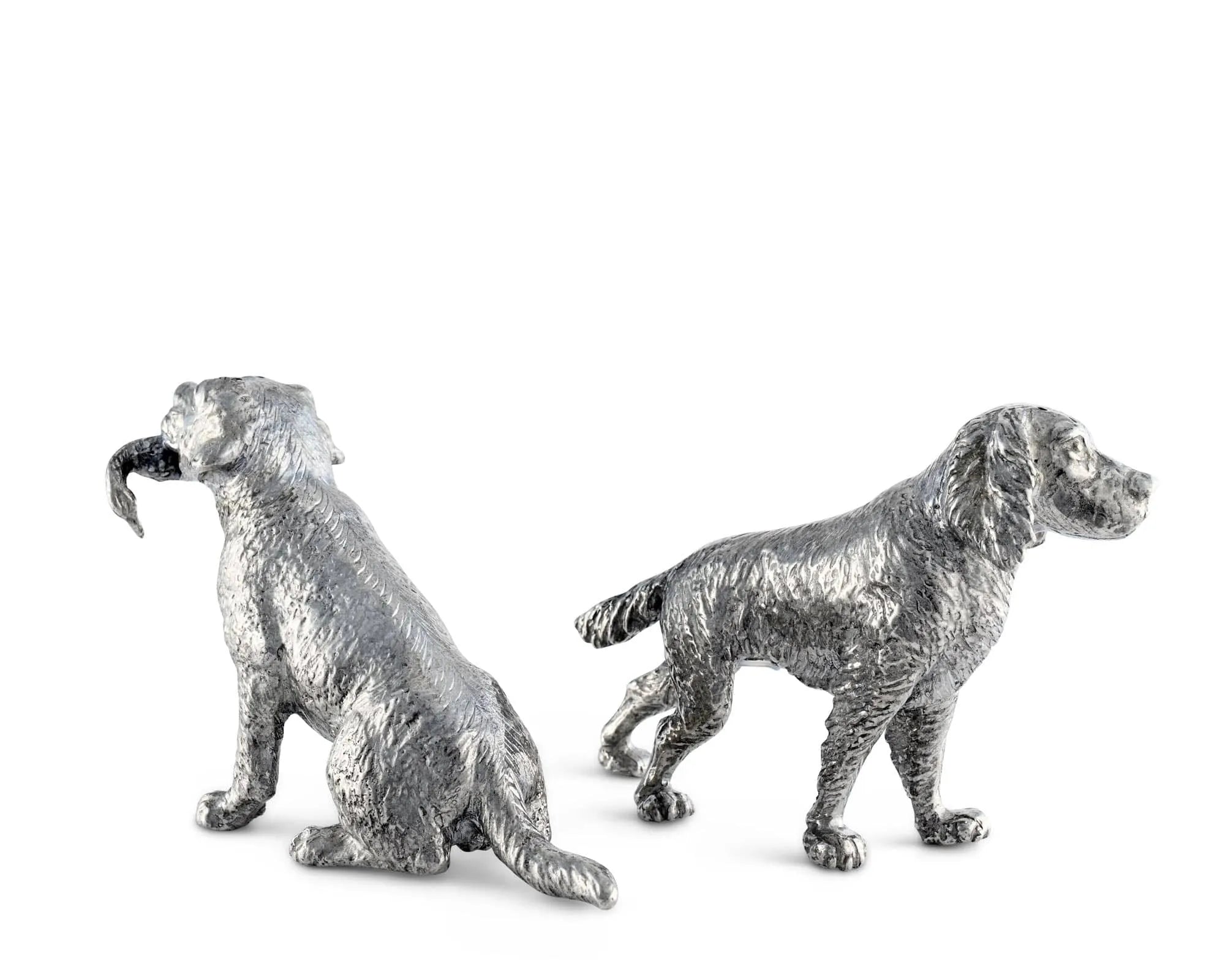 Pewter Hunting Dogs Salt & Pepper Set - The Mayfair Hall