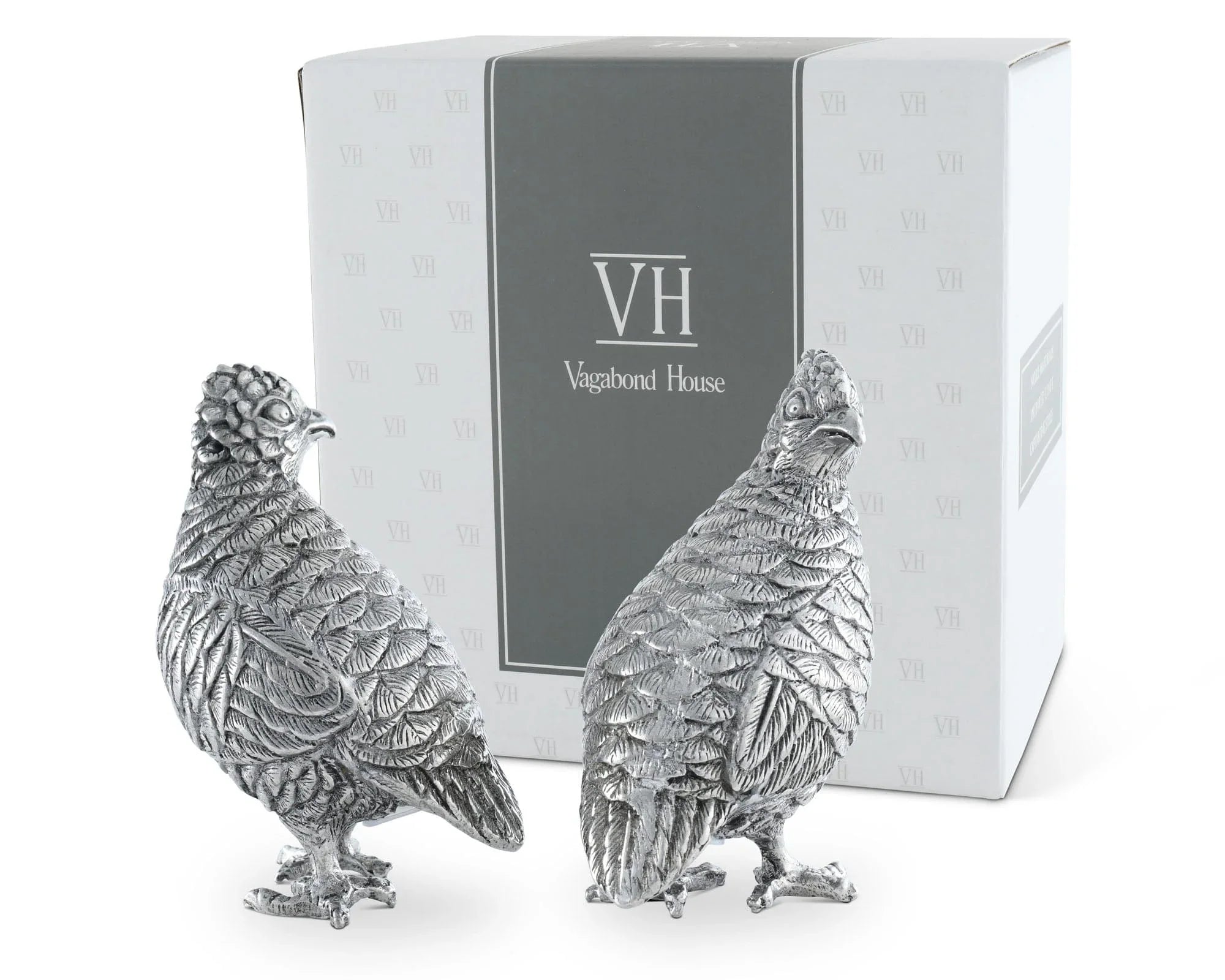 Standing Quails Salt & Pepper Set - The Mayfair Hall