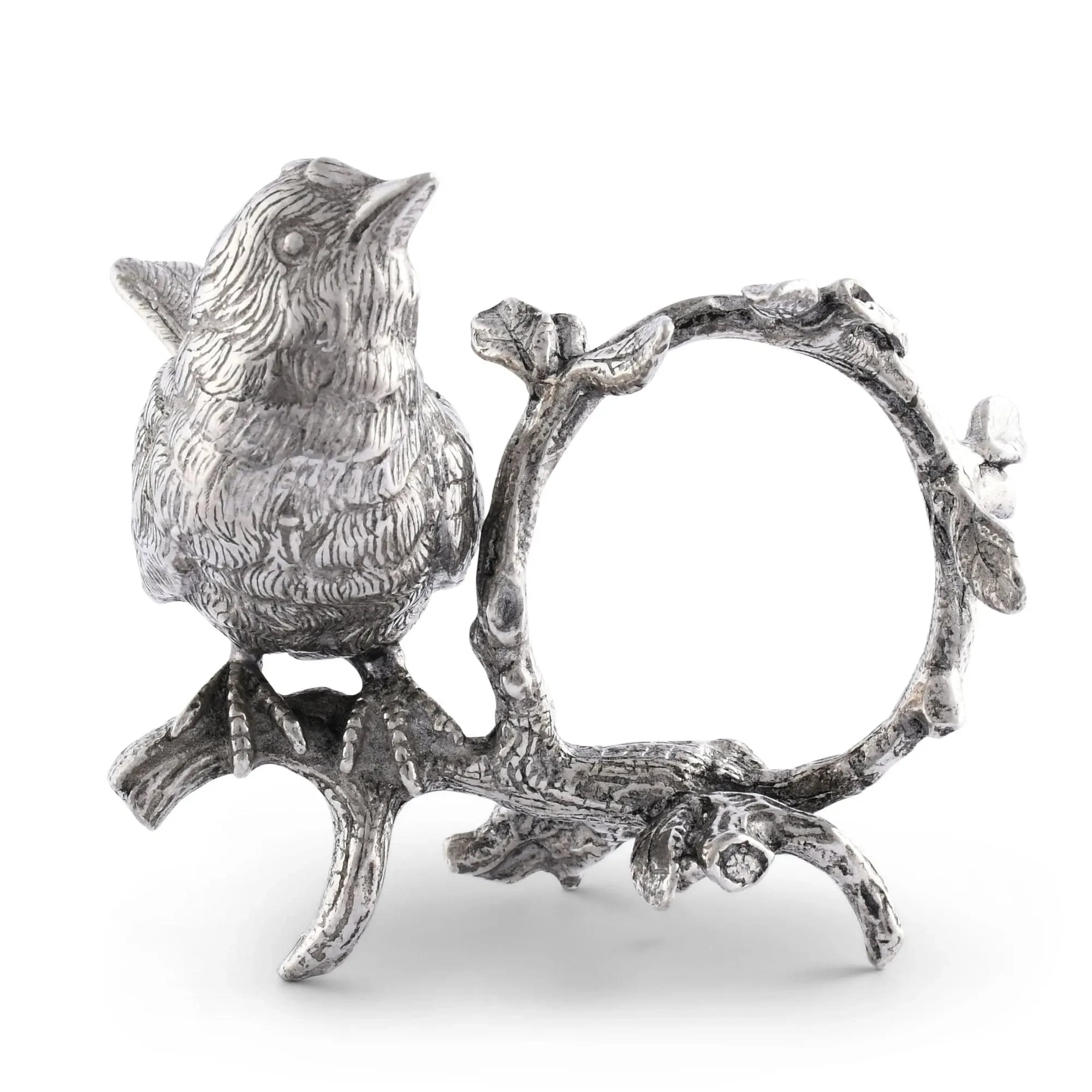 Pewter Song Bird Napkin Ring - The Mayfair Hall