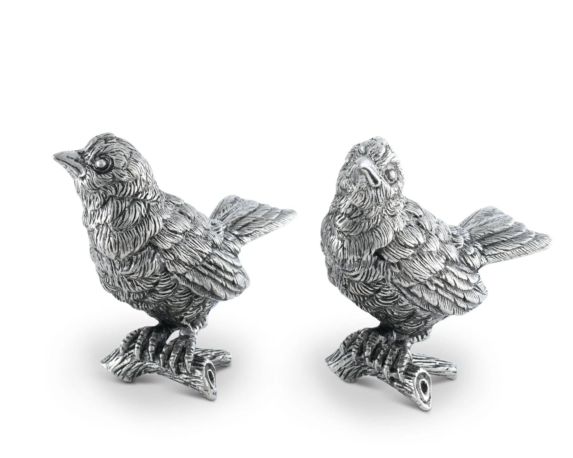 Pewter Song Birds Salt & Pepper Set - The Mayfair Hall