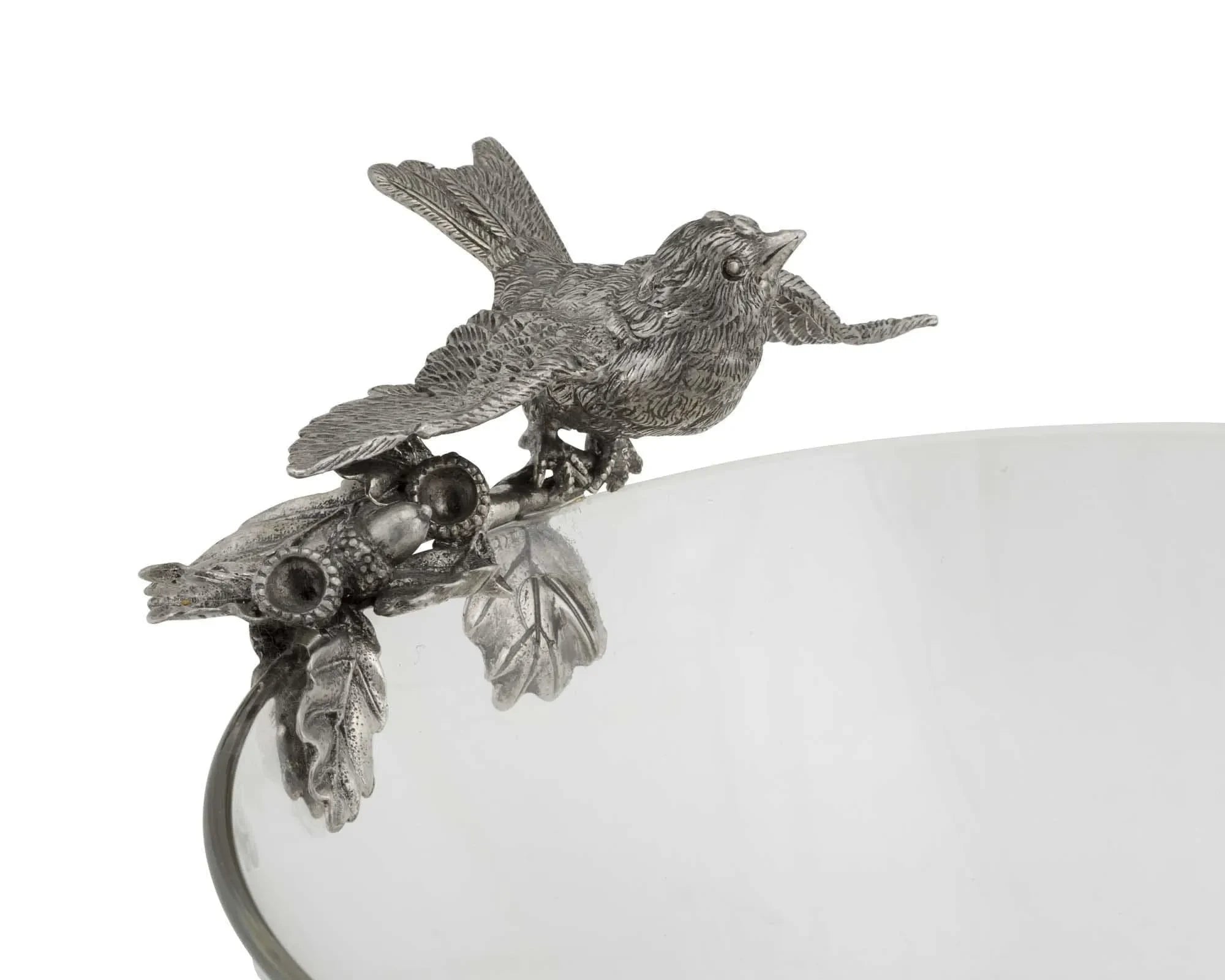 Song Bird Glass Bowl - The Mayfair Hall