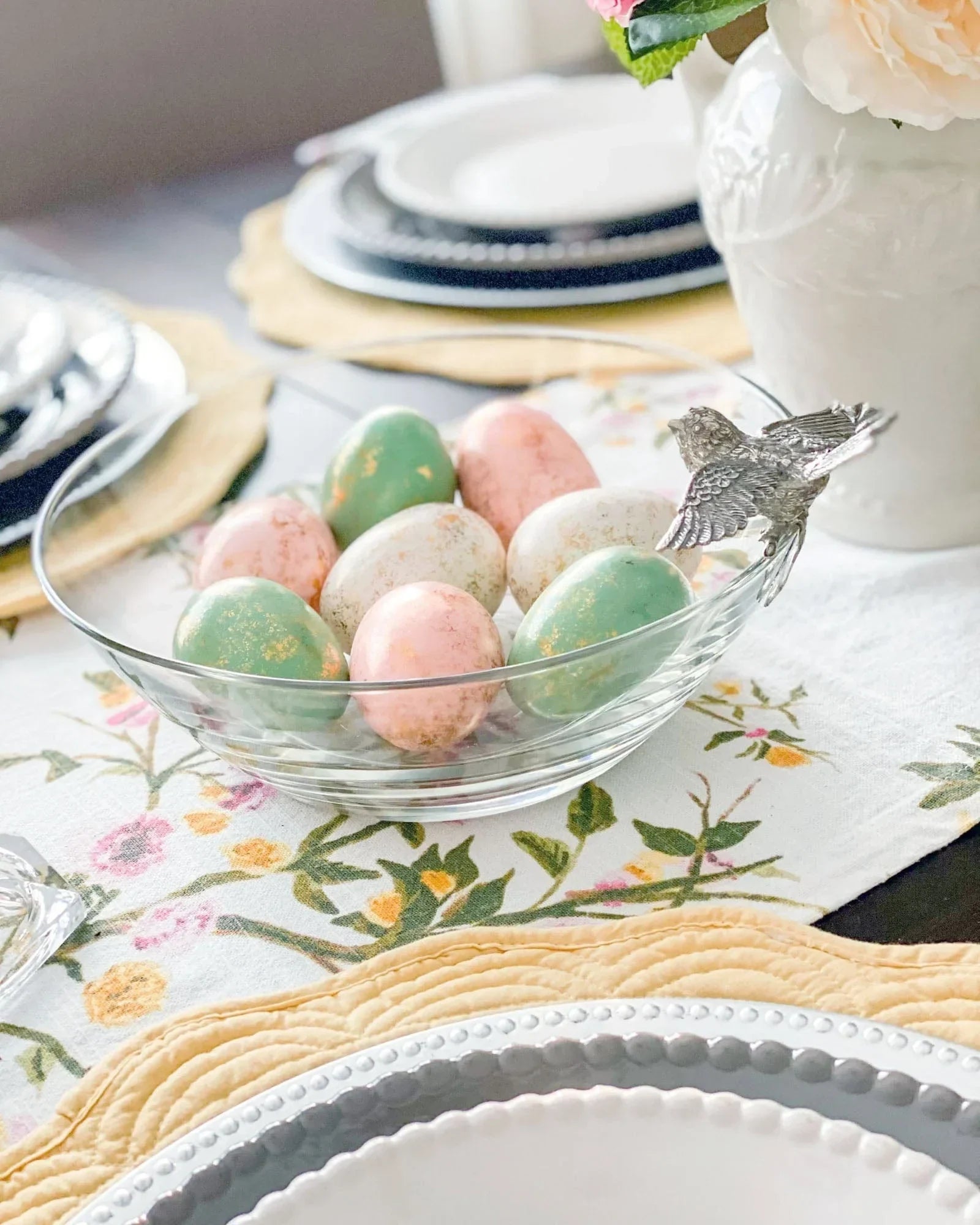 Song Bird Glass Bowl - The Mayfair Hall