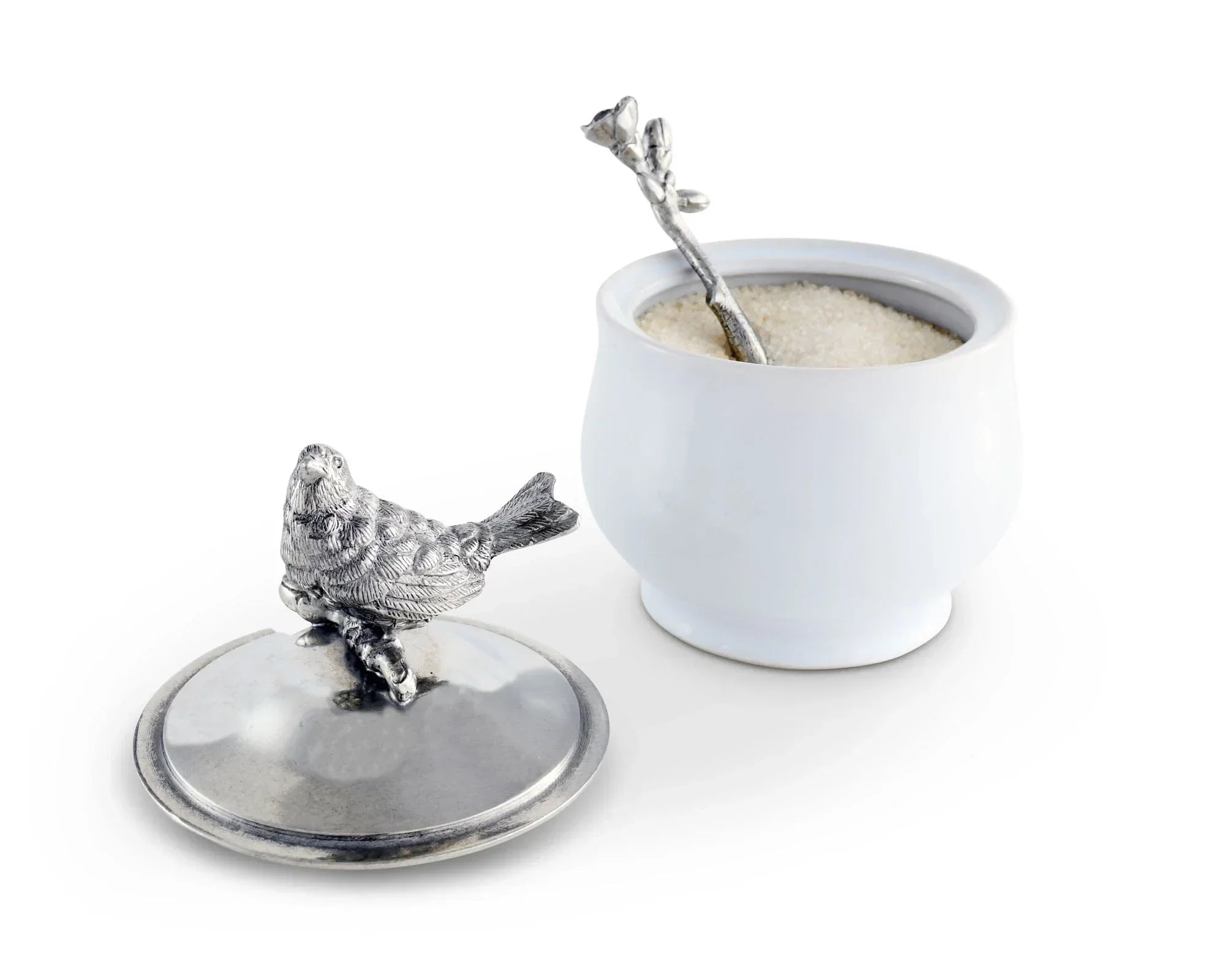 Song Bird Sugar Bowl and Spoon - The Mayfair Hall