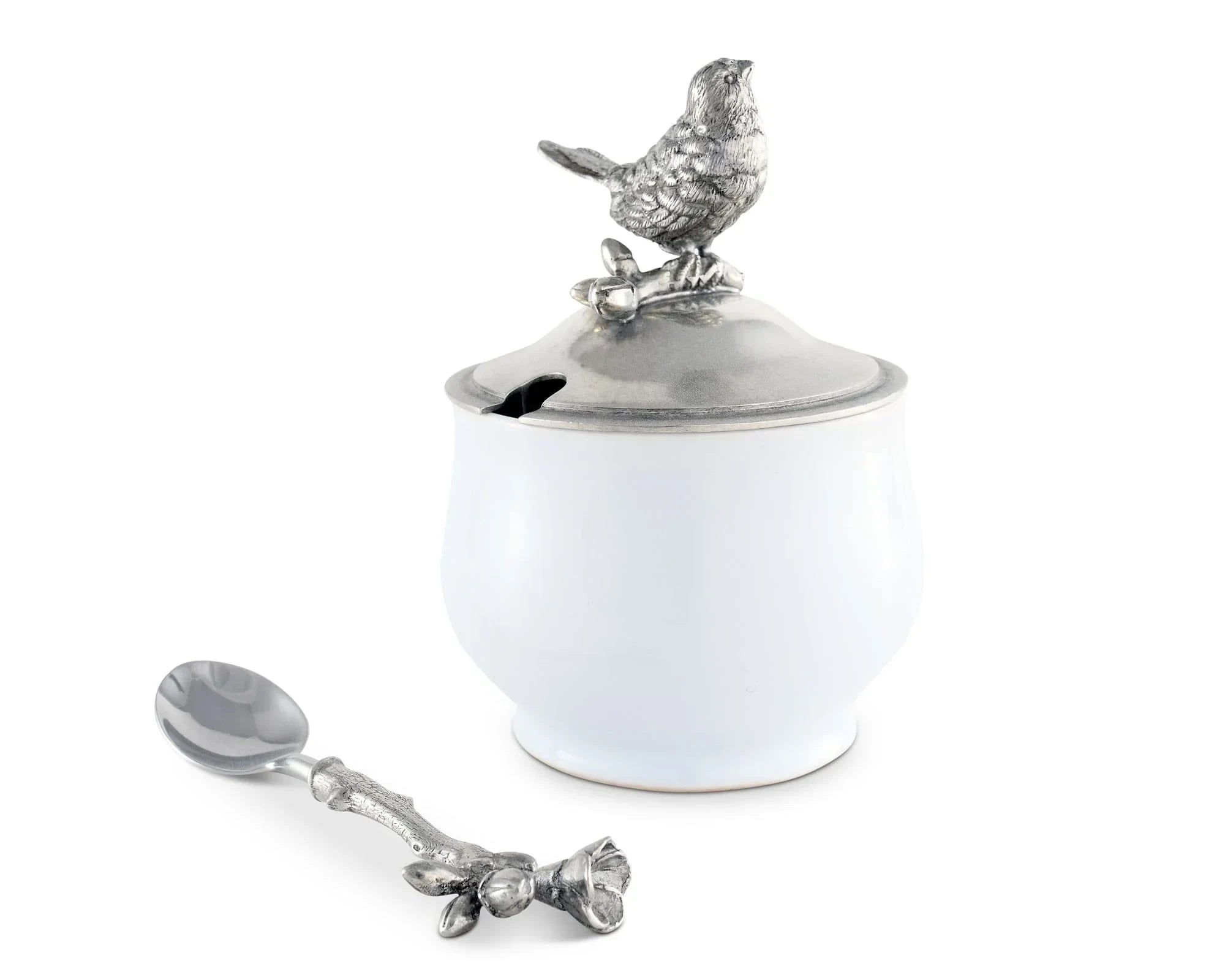 Song Bird Sugar Bowl and Spoon - The Mayfair Hall