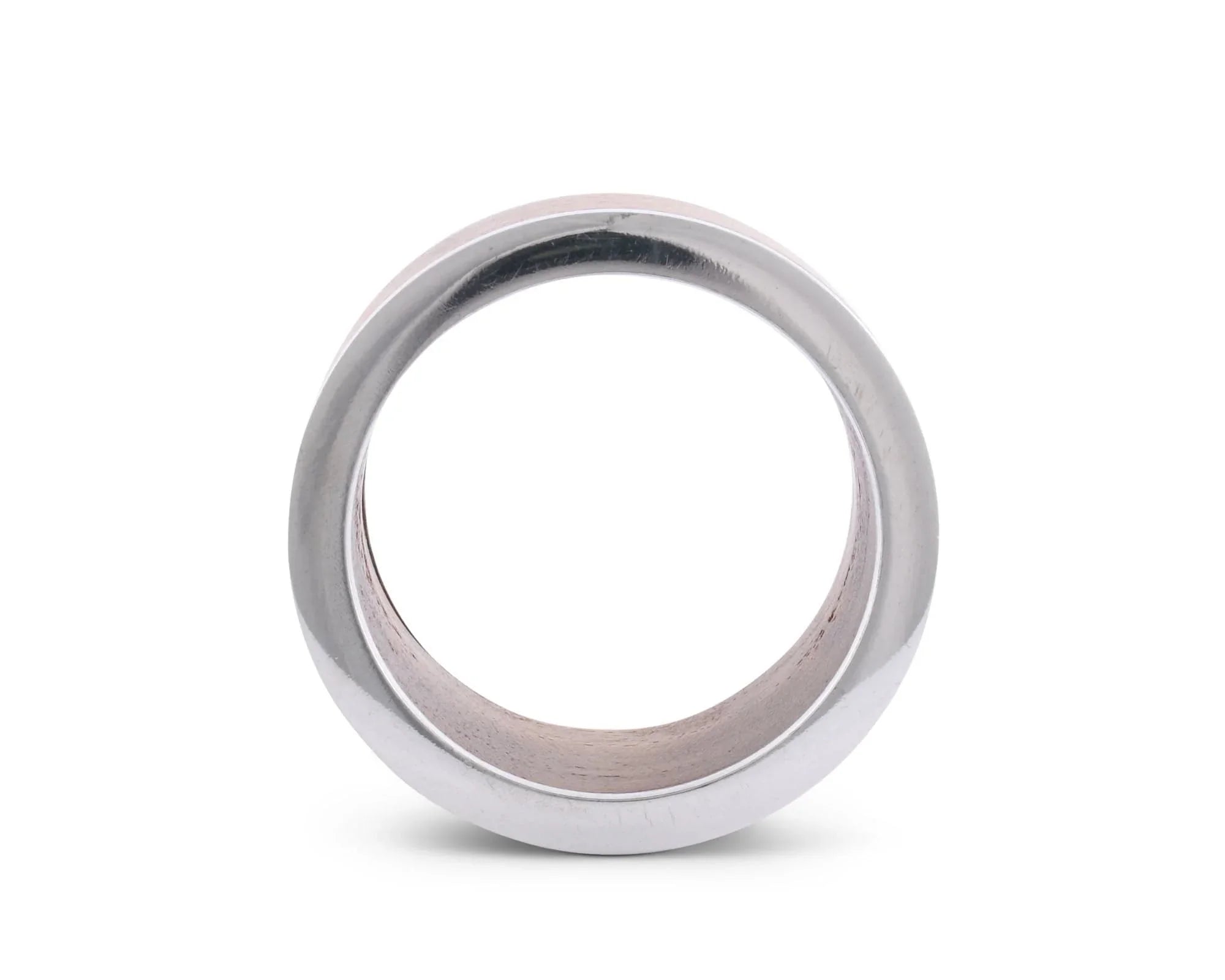 Modern Tribeca Teak Napkin Ring - The Mayfair Hall