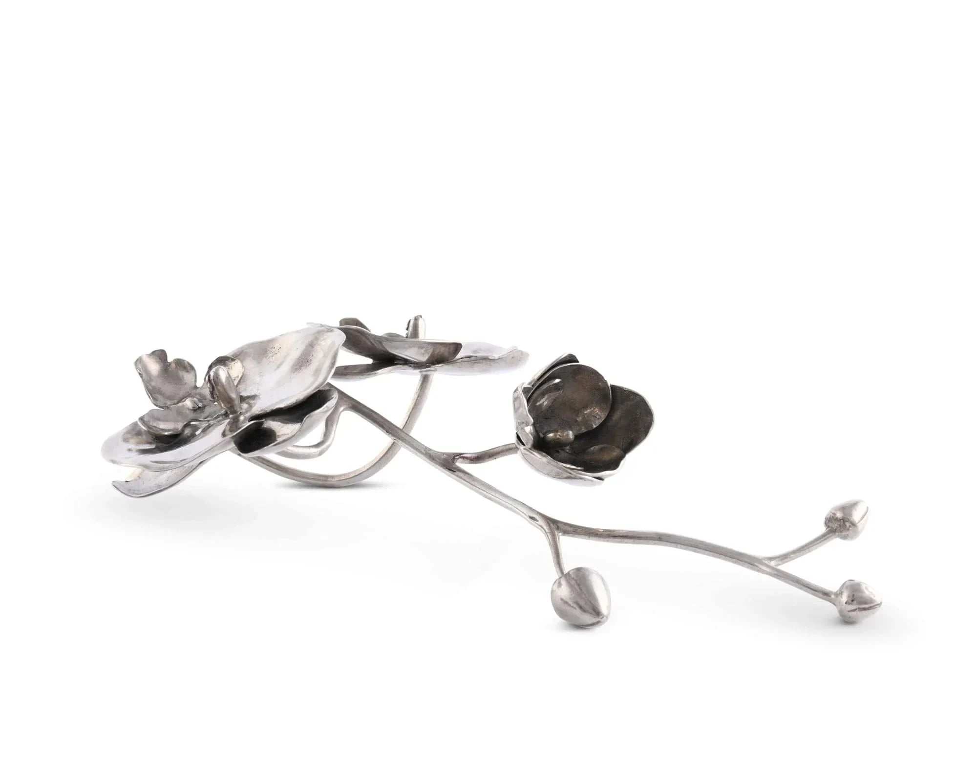 Pewter Orchid Napkin Ring - The Mayfair Hall