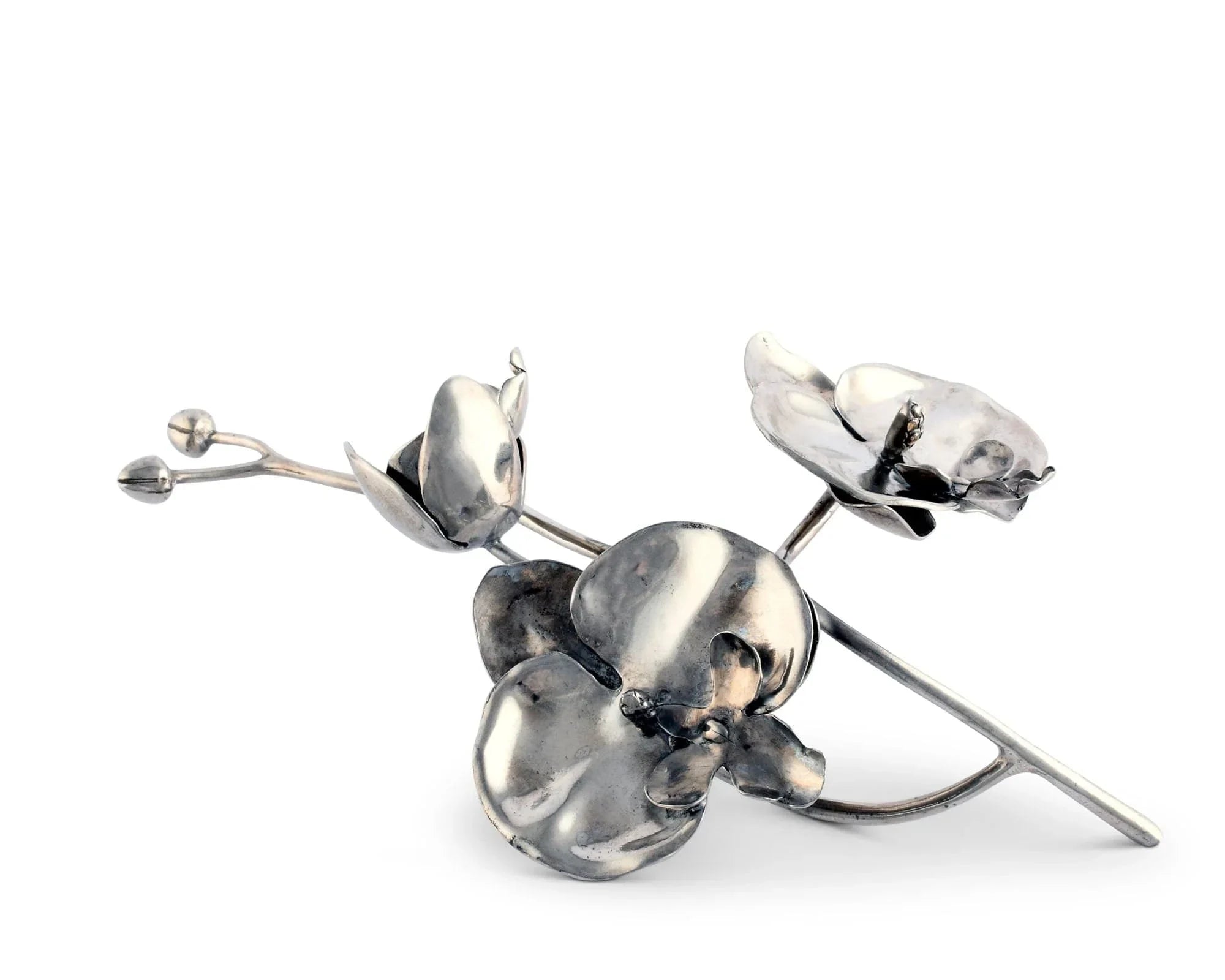 Pewter Orchid Napkin Ring - The Mayfair Hall