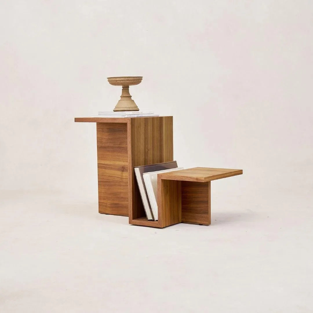 Valley Side Table - Walnut - The Mayfair Hall