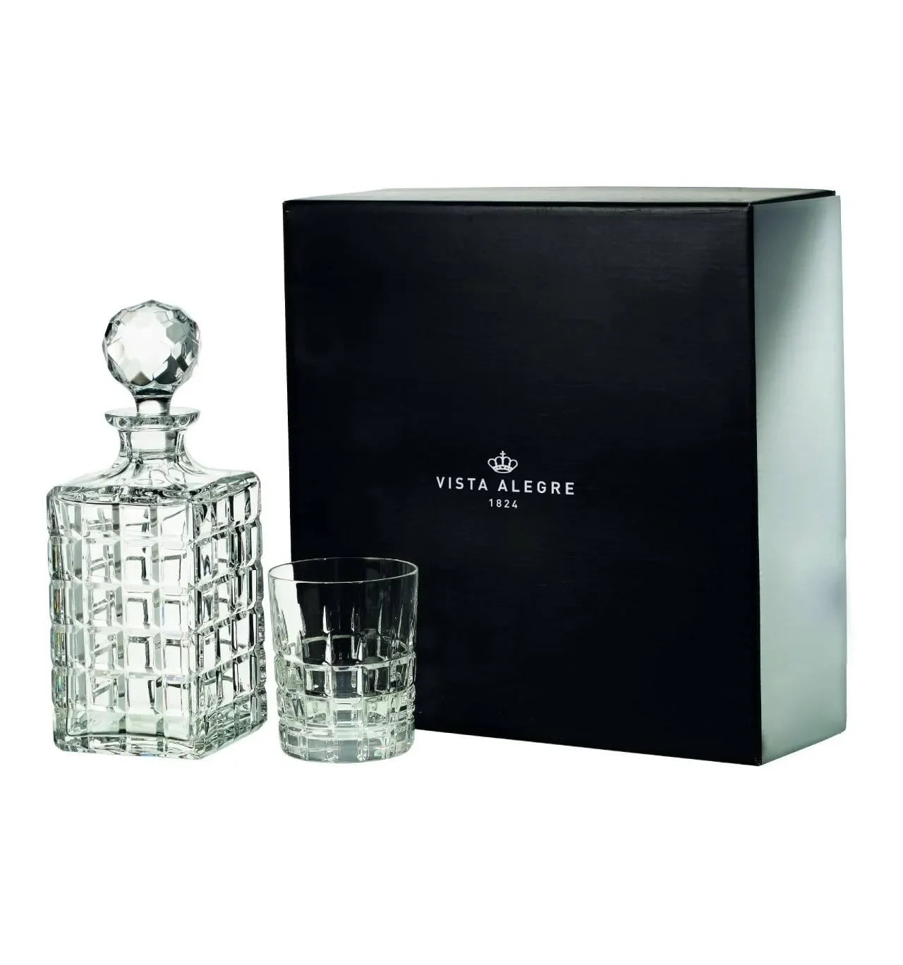 Helsinky Crystal Whisky Decanter and 4 set of Old Fashion - The Mayfair Hall