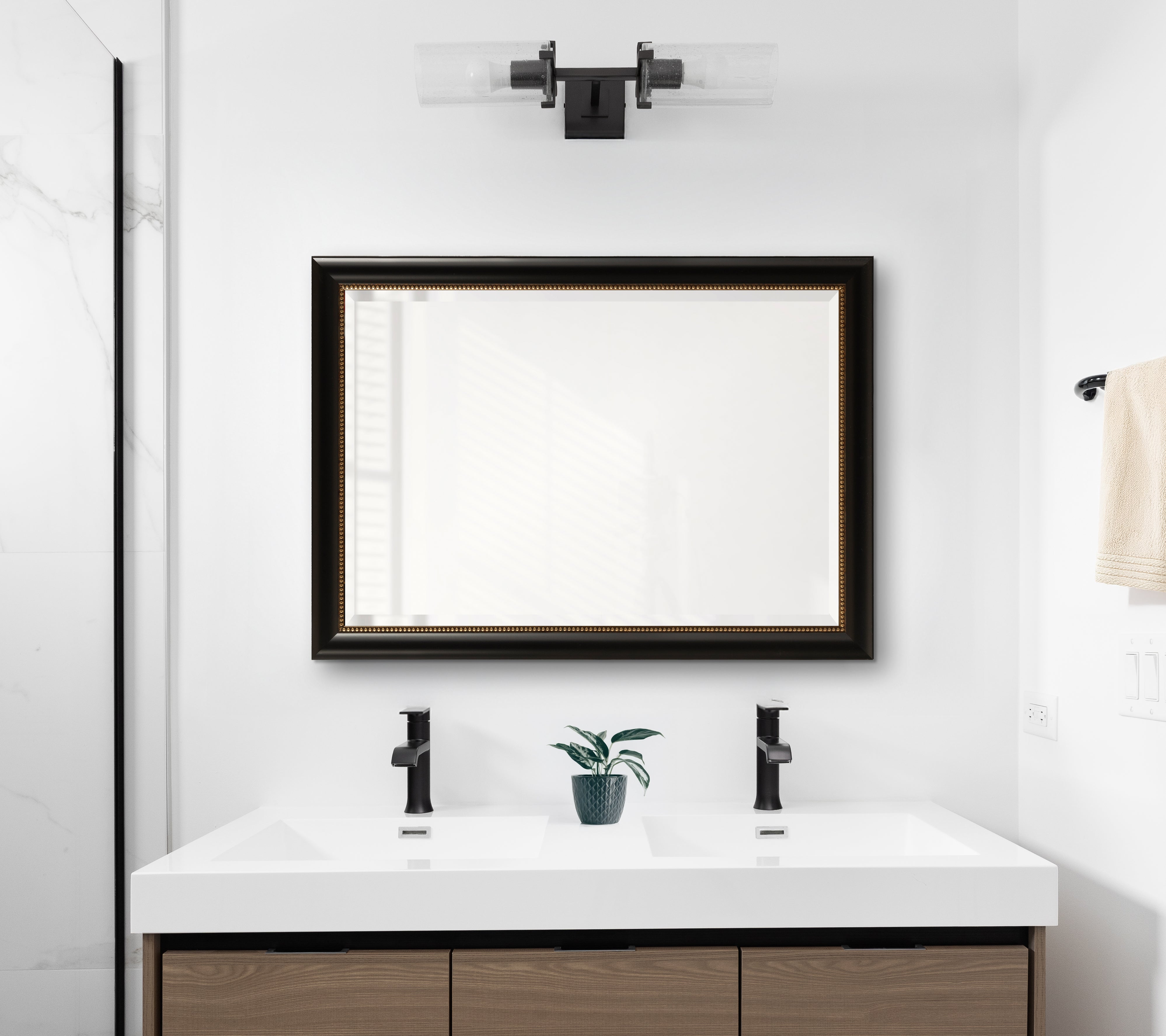 Parodi Rectangle Bathroom Wall Mirror