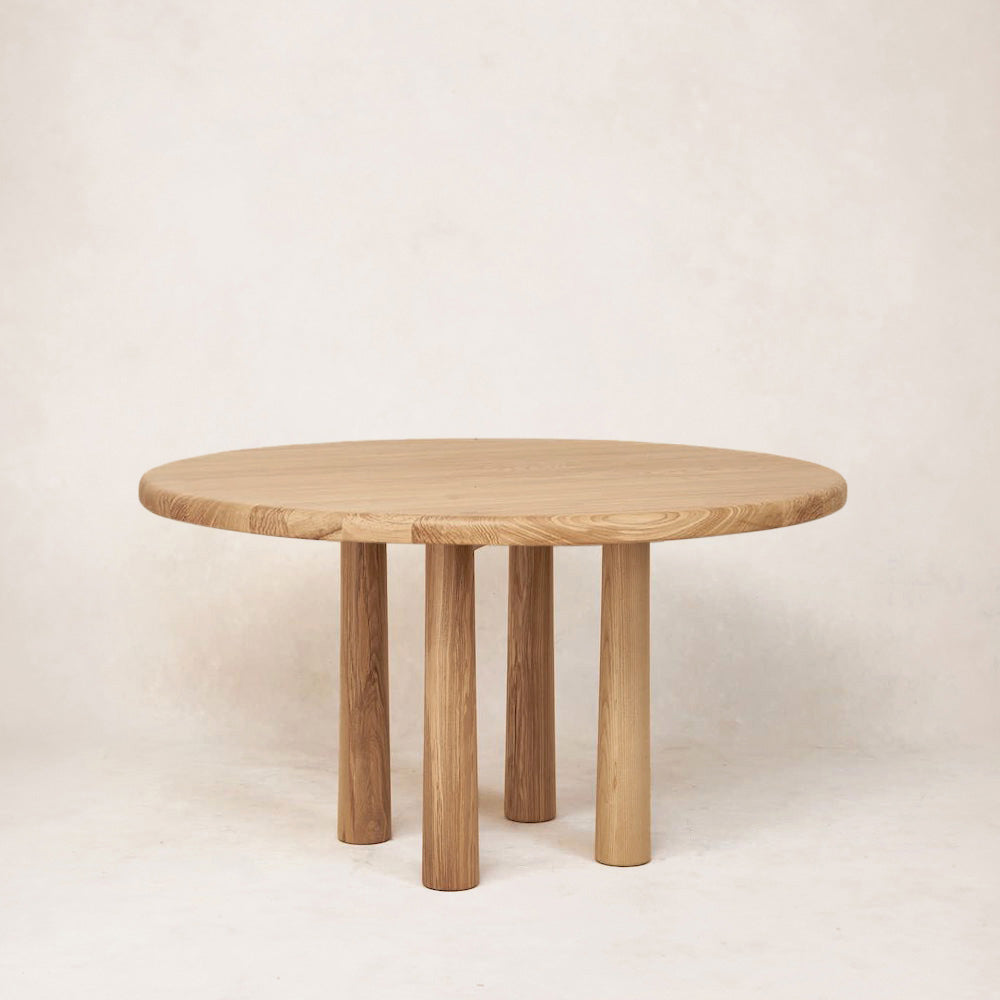 Round Topa Topa Dining Table - Warm Oak