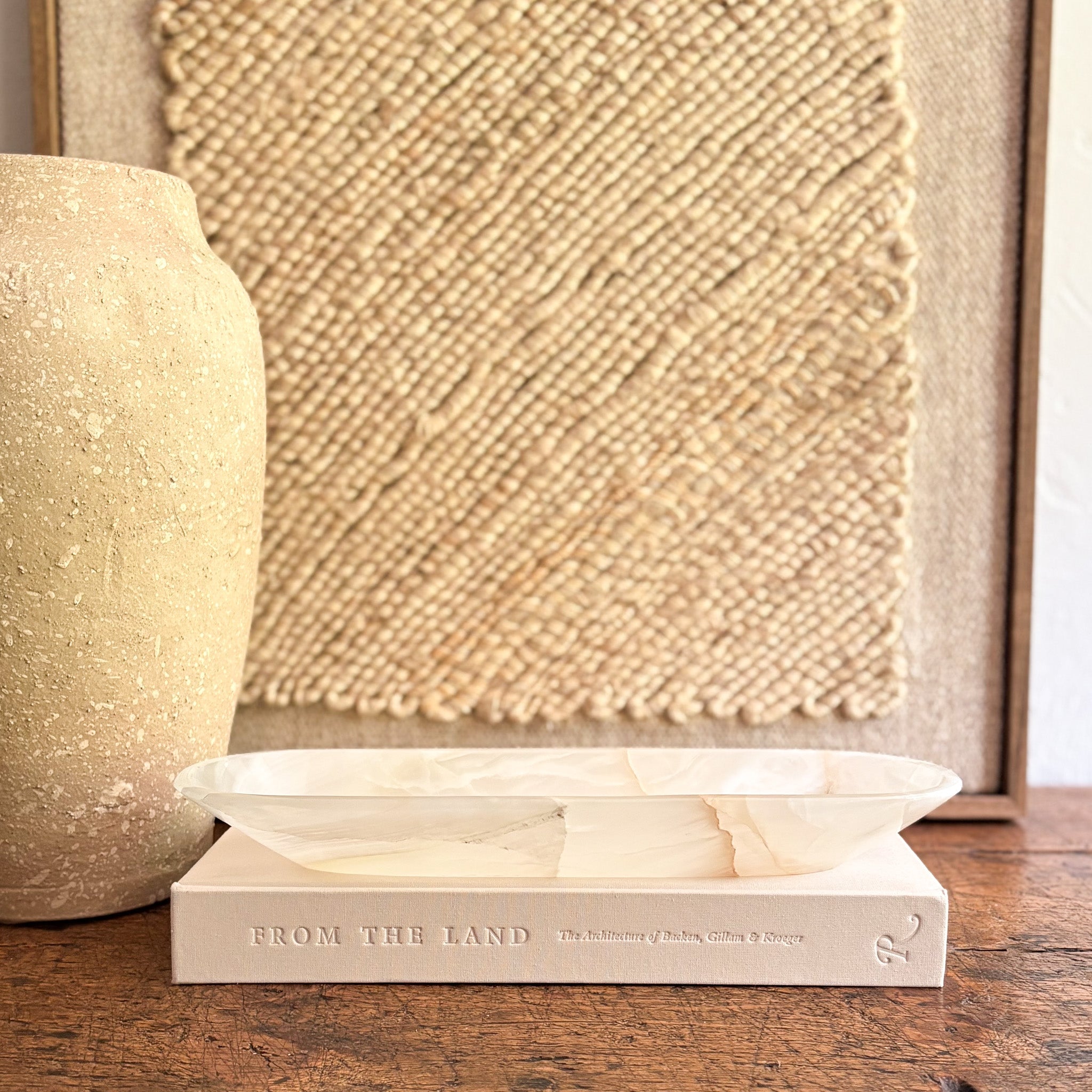 White Onyx Canoe