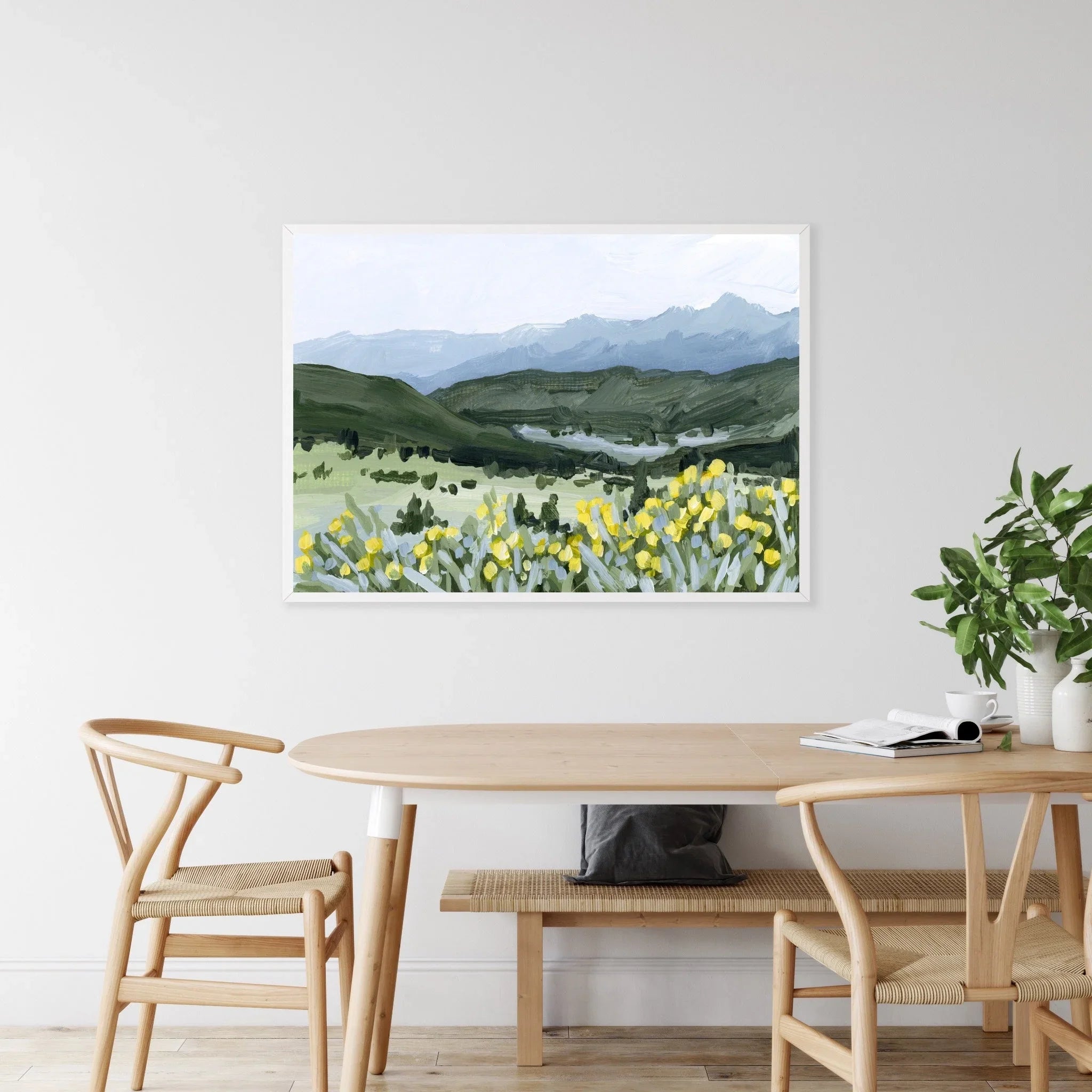 "Wildflower Hike" Art Print - The Mayfair Hall
